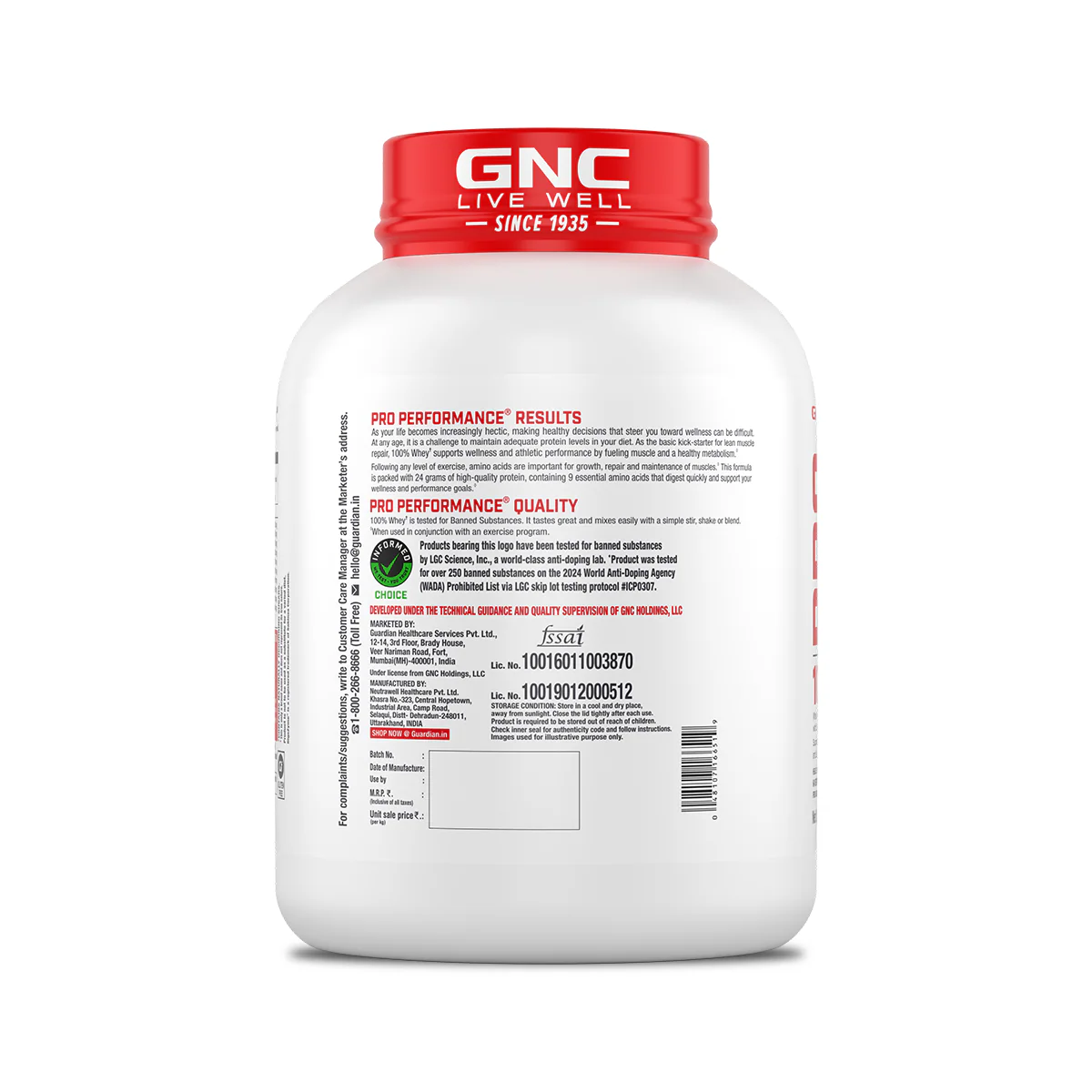 100% Whey Protein 5lbs Vanilla - Clearance | Expiry - 2026-04-30 - Image 3