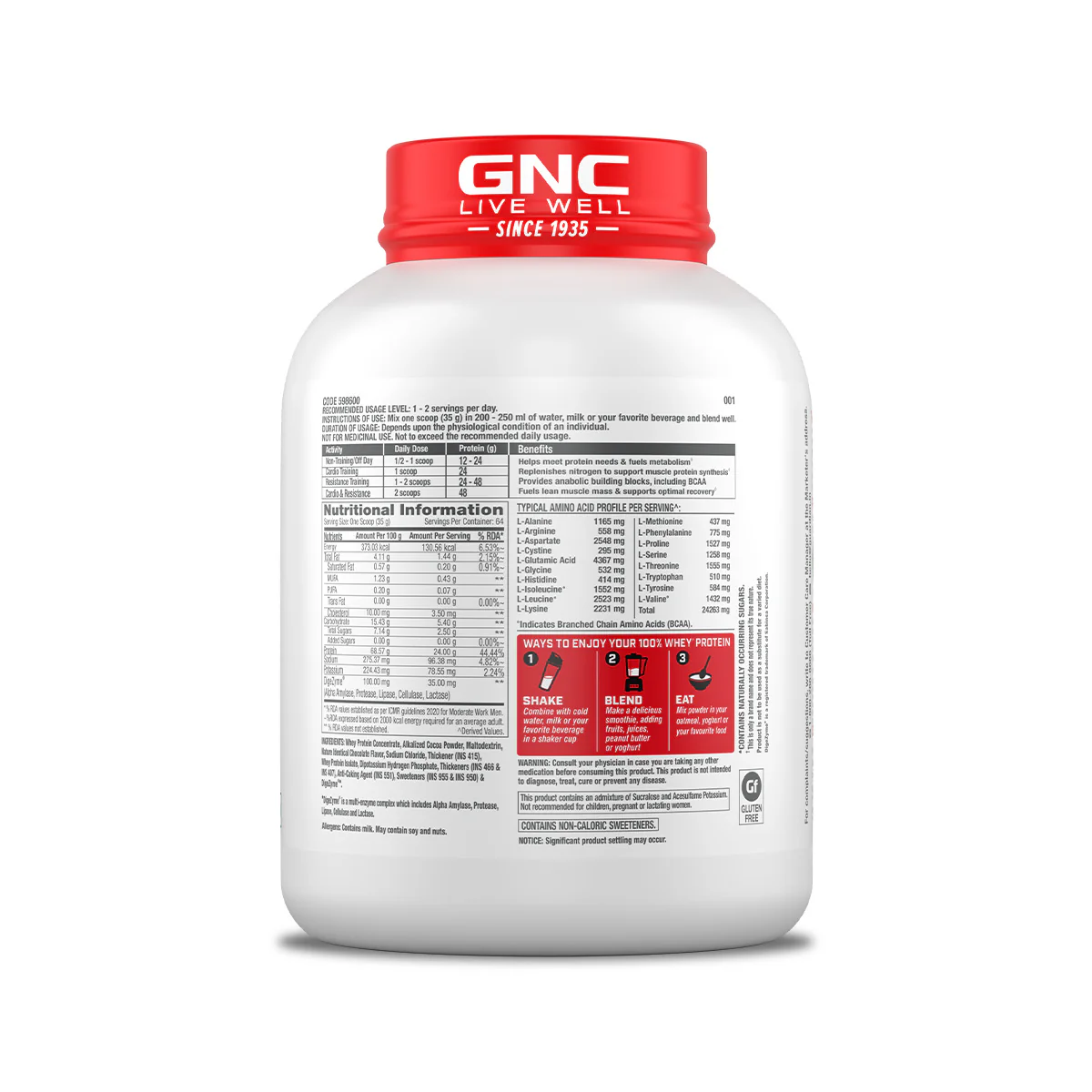 100% Whey Protein -Clearance | Expiry - 2026-04-30 - Image 3