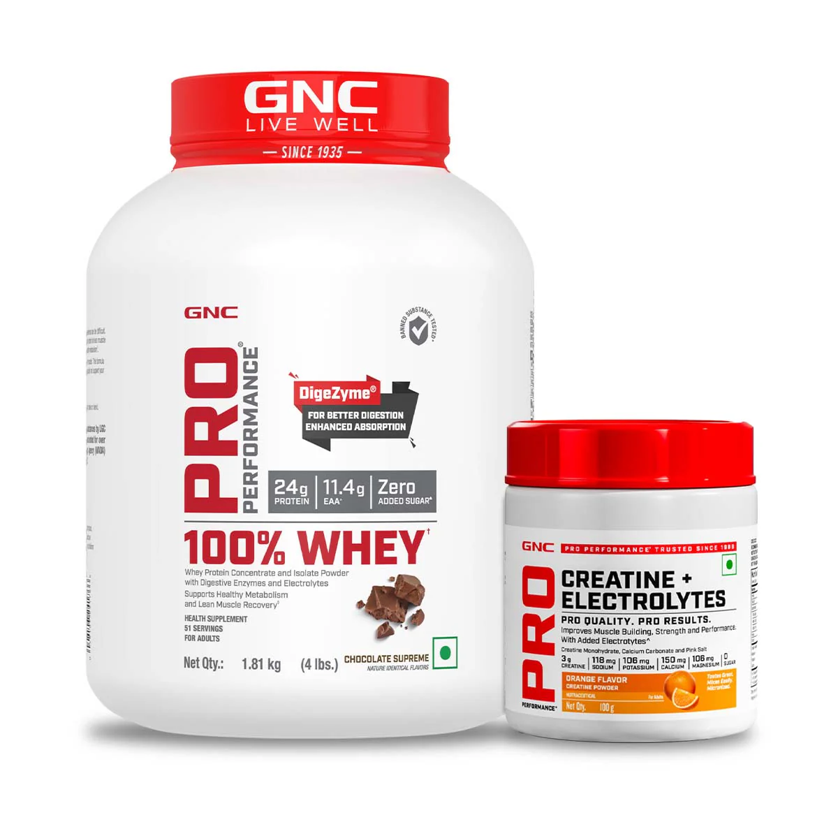 100% Whey Protein (4 lbs) & Creatine + Electrolytes (100g) - Image 242