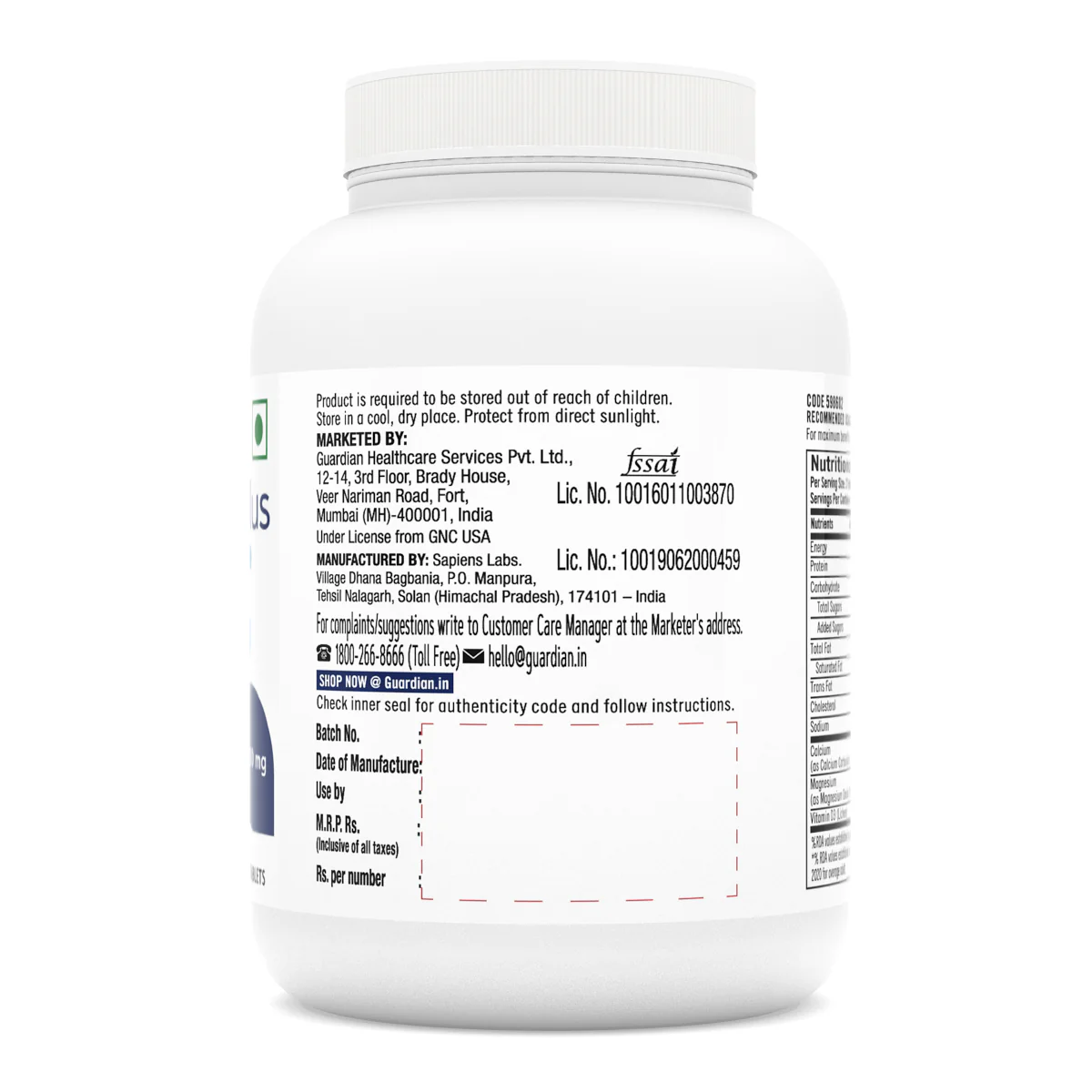 Calcium Plus 1000mg with Magnesium and Vitamin D3 - Image 5