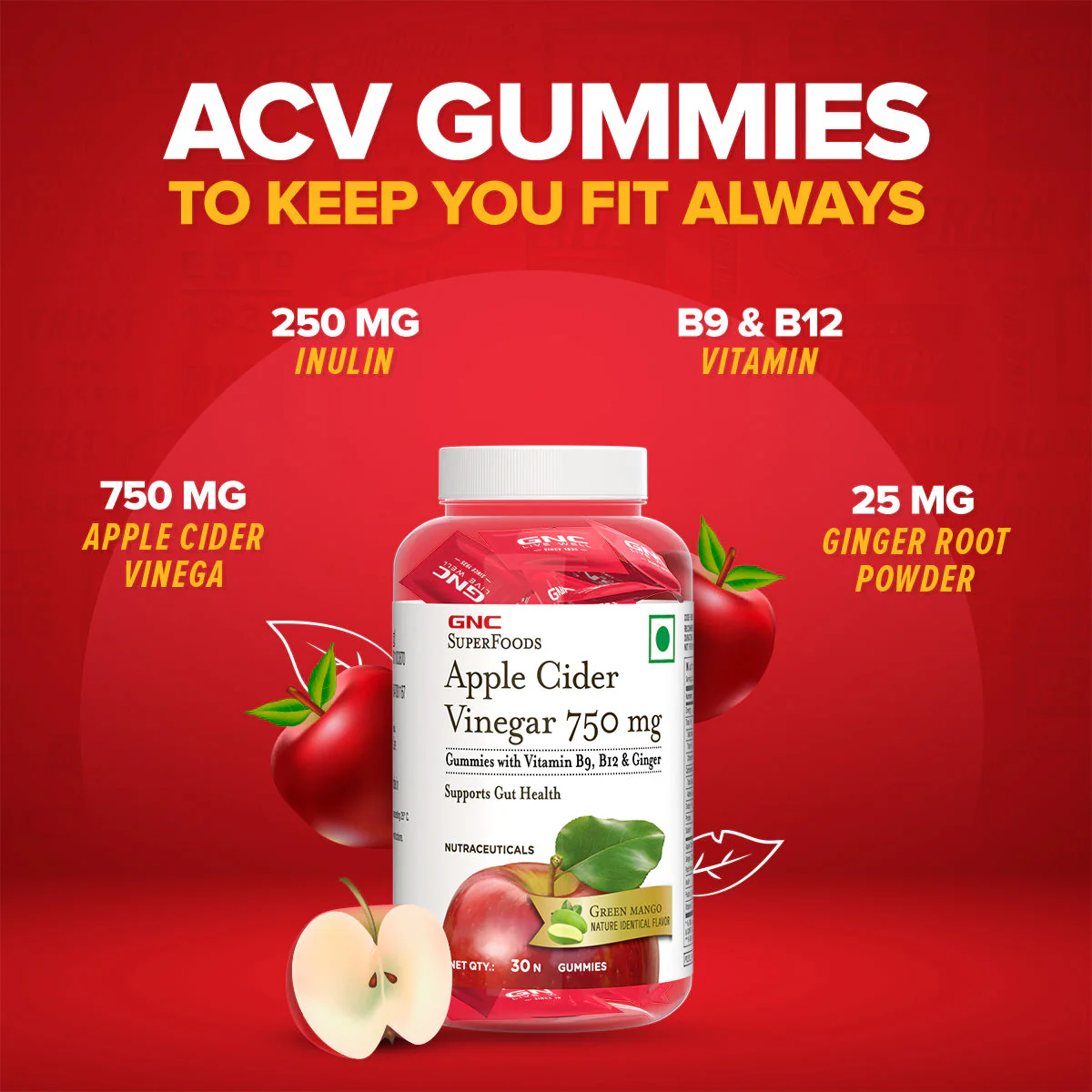Apple Cider Vinegar 750mg - Image 5