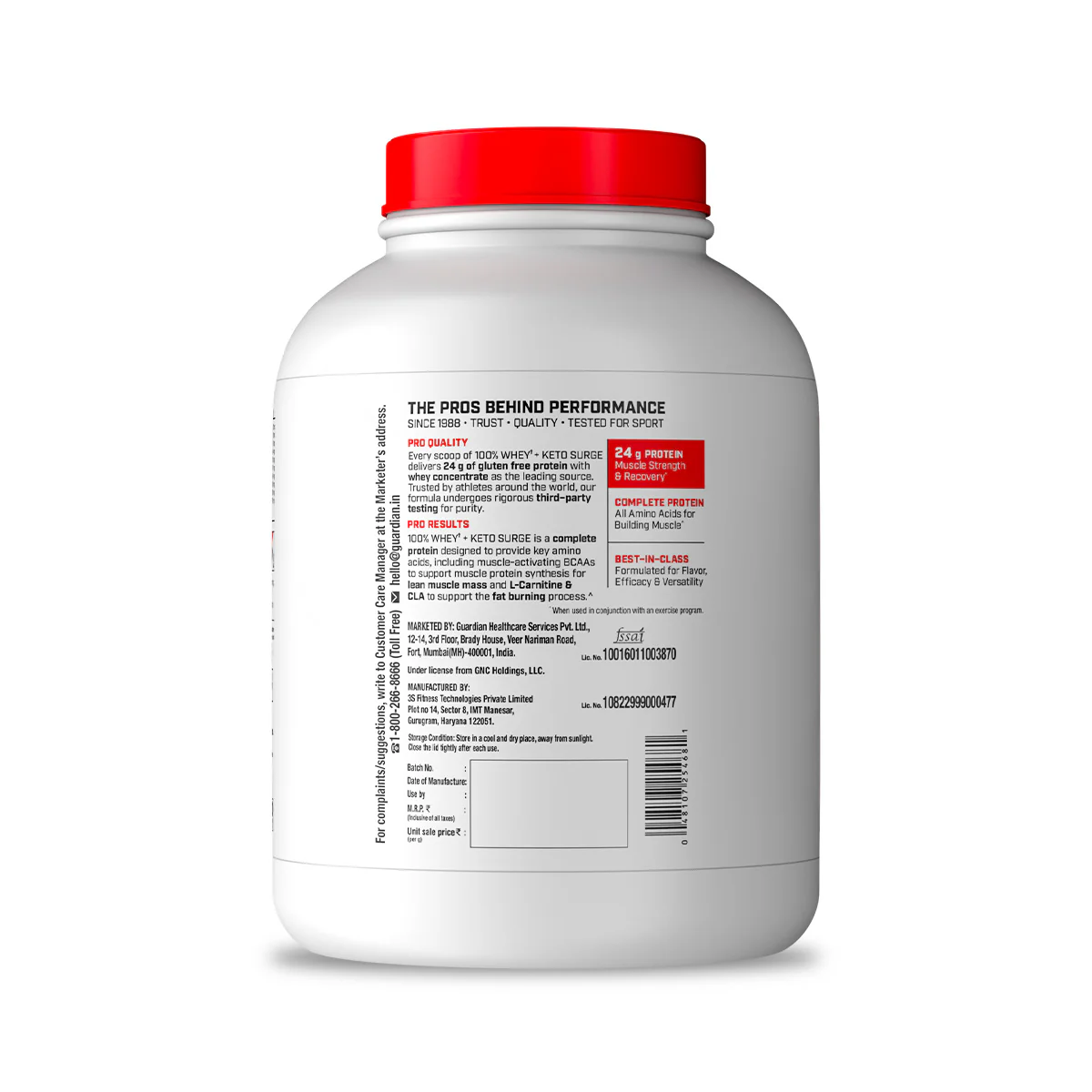 GNC 100% Whey + Keto Surge - Image 12