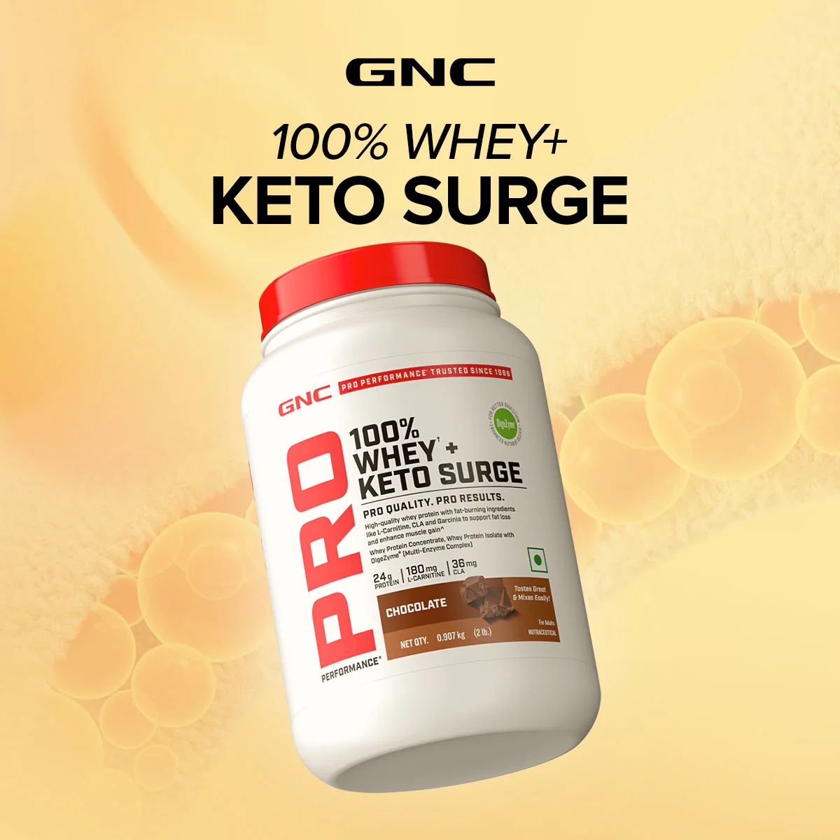 GNC 100% Whey + Keto Surge - Image 5
