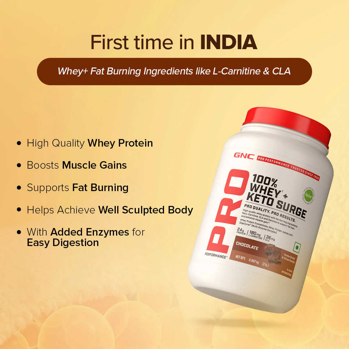 GNC 100% Whey + Keto Surge - Image 7