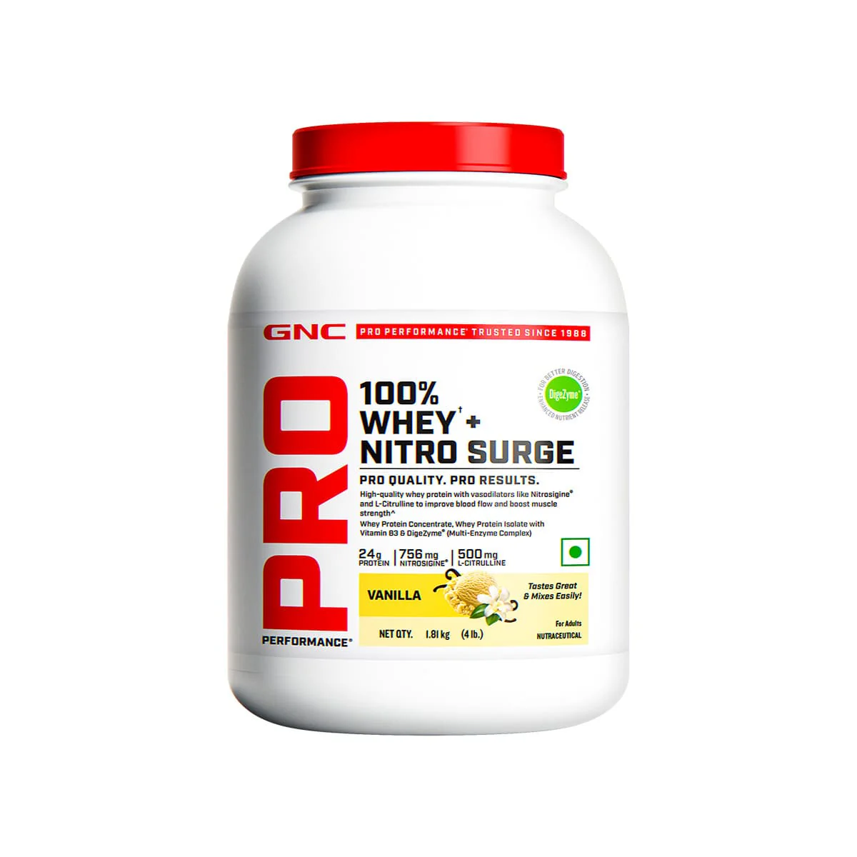 GNC 100% Whey + Nitro Surge - Image 15