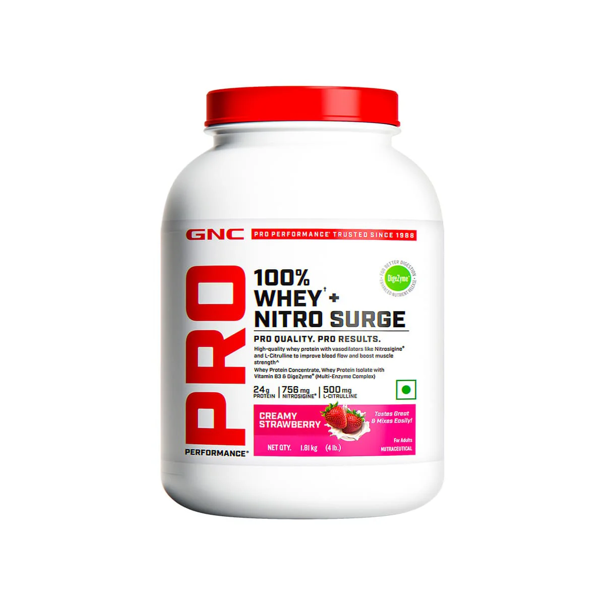 GNC 100% Whey + Nitro Surge - Image 25