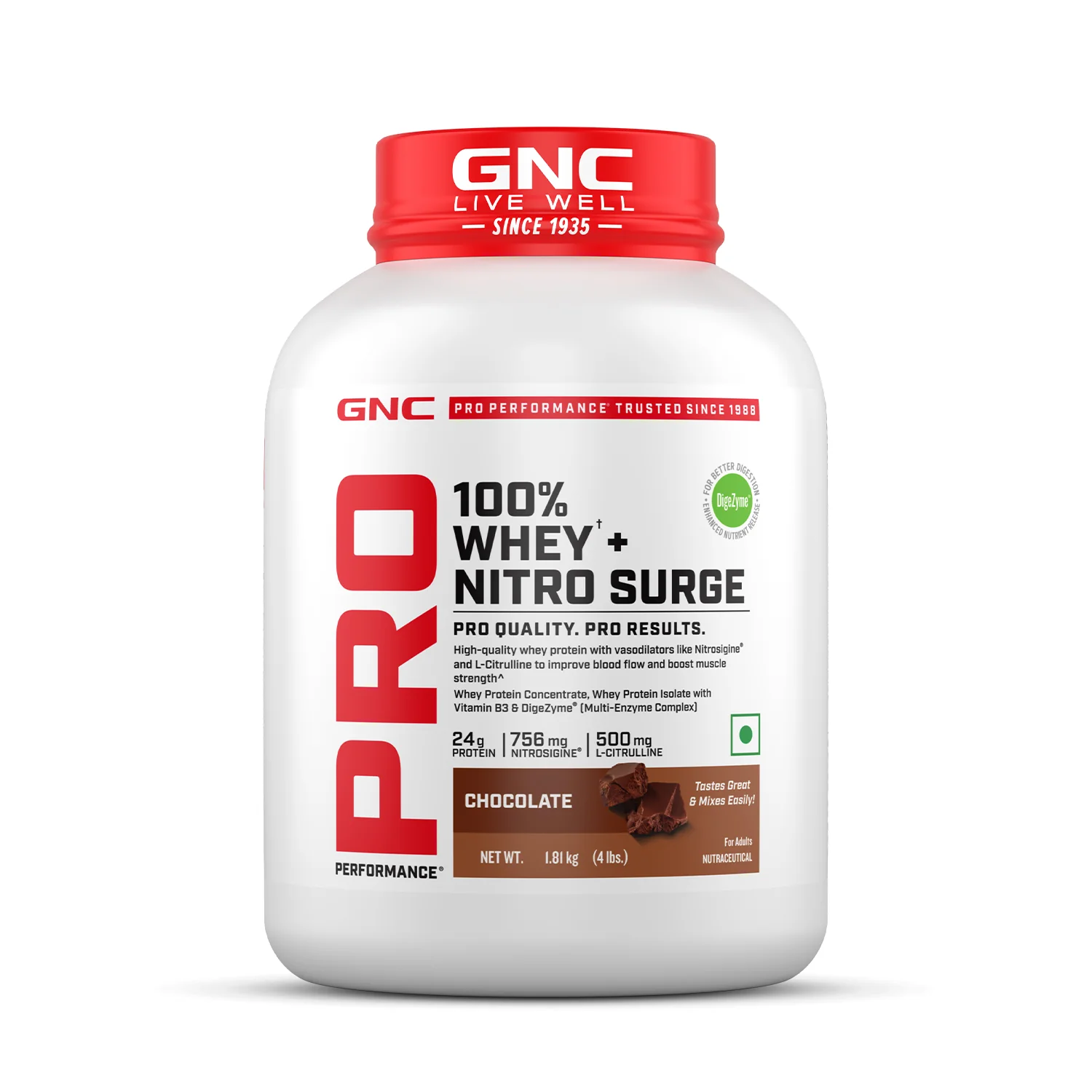 GNC 100% Whey + Nitro Surge - Image 31