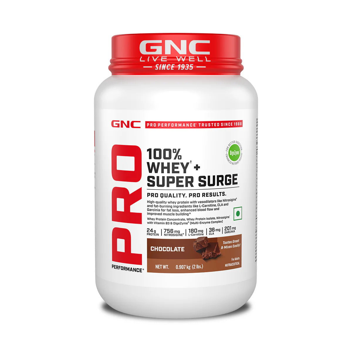 GNC 100% Whey + Super Surge