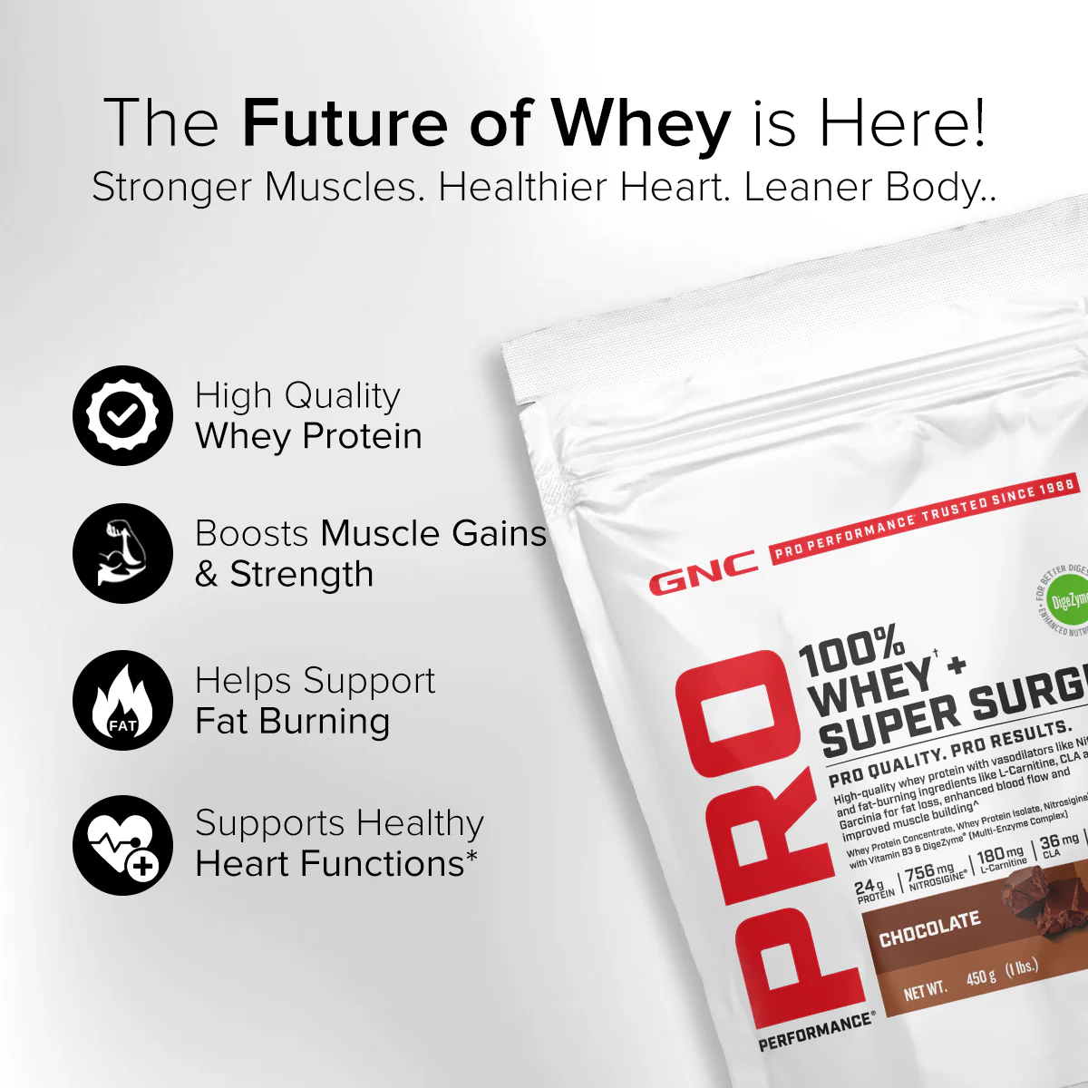 GNC 100% Whey + Super Surge - Image 10