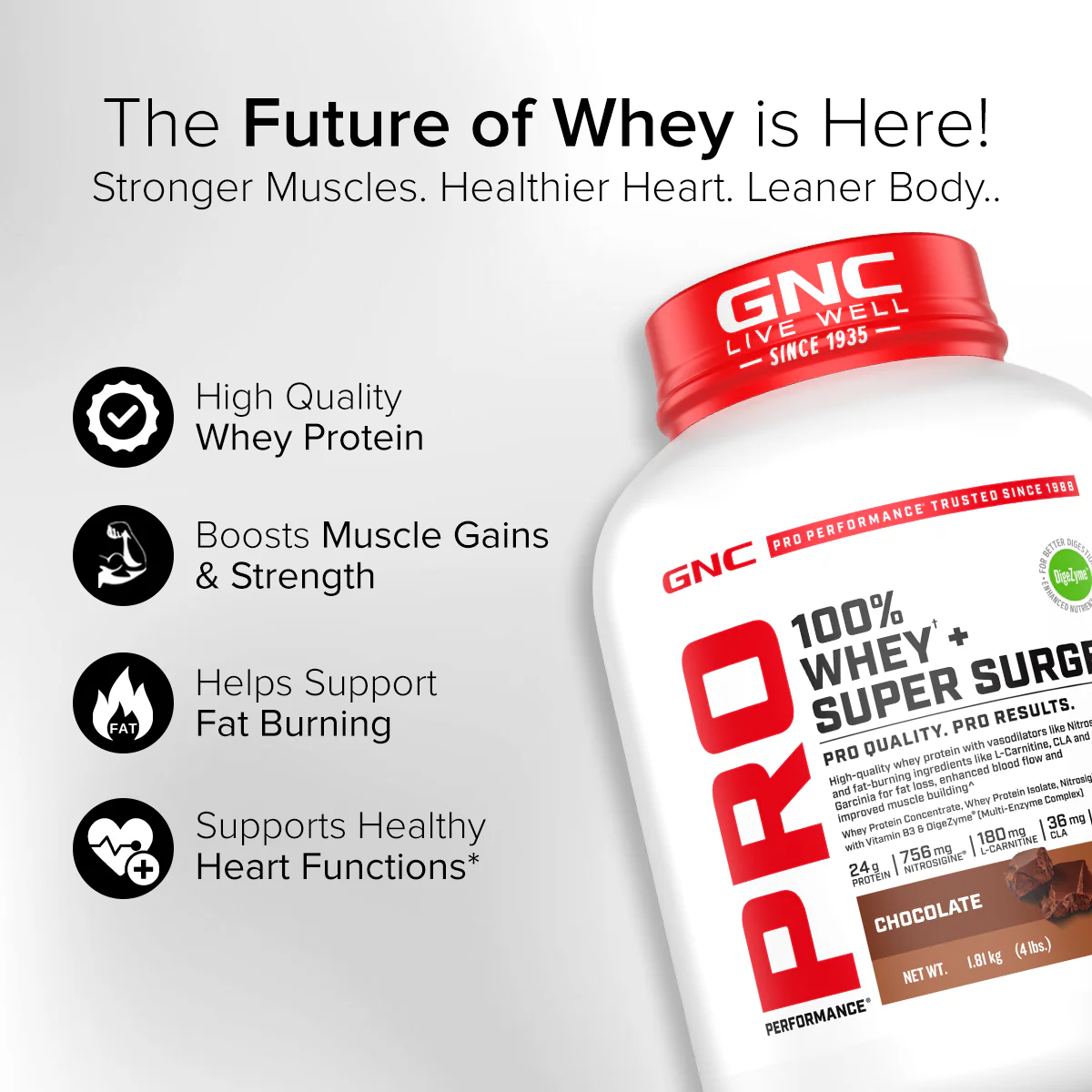 GNC 100% Whey + Super Surge - Image 16