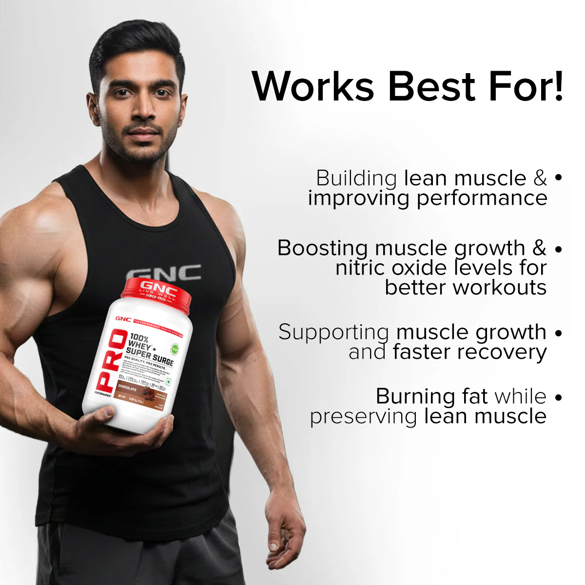 GNC 100% Whey + Super Surge - Image 4
