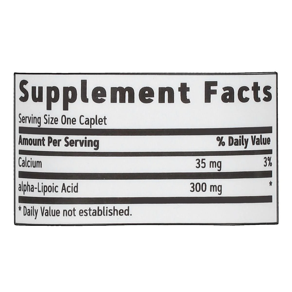GNC alpha-Lipoic Acid 300mg - Image 3