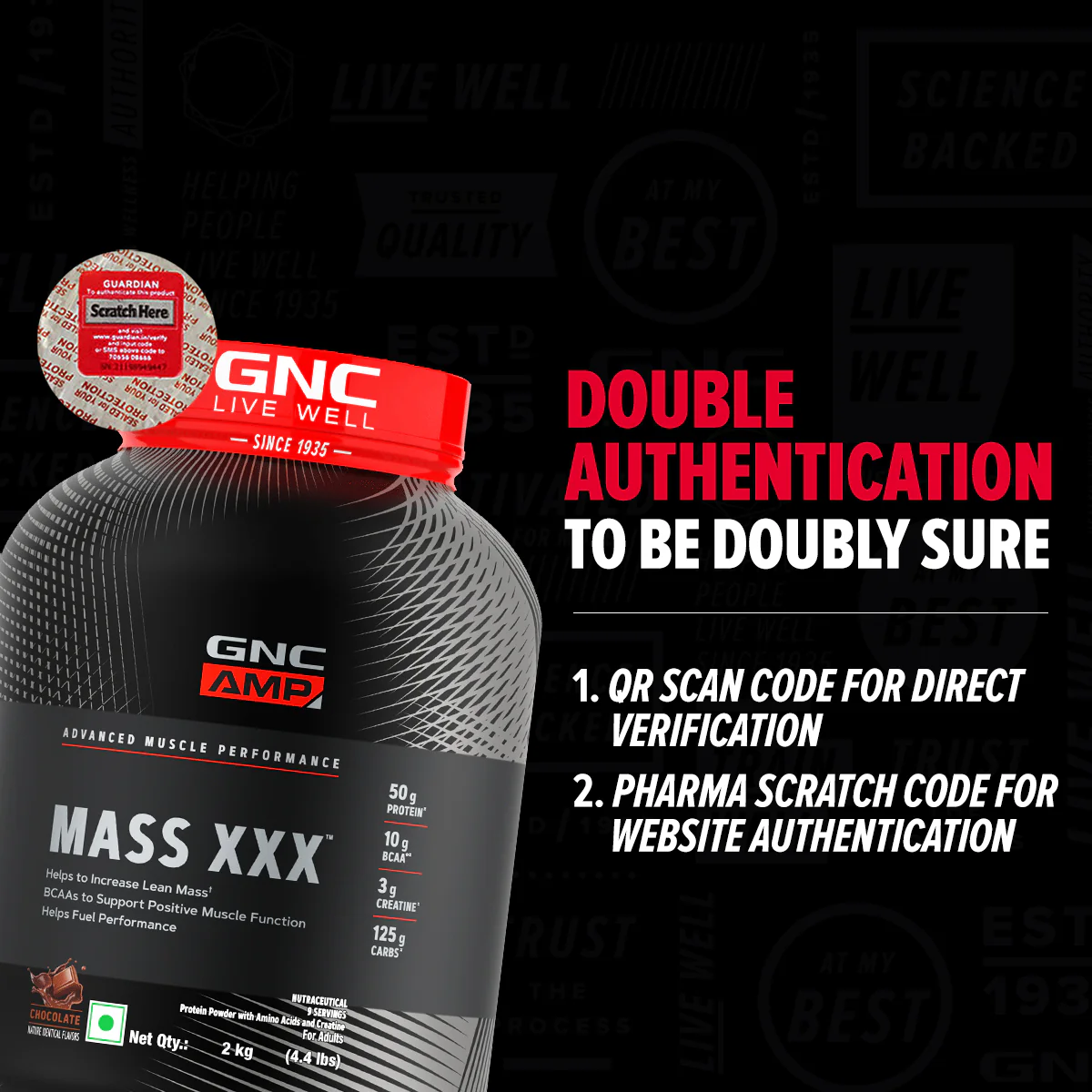 GNC AMP Amplified Mass XXX - Image 7