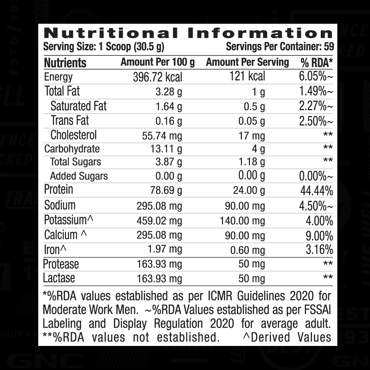 GNC AMP Gold Series 100% Whey Protein Advanced - Image 15