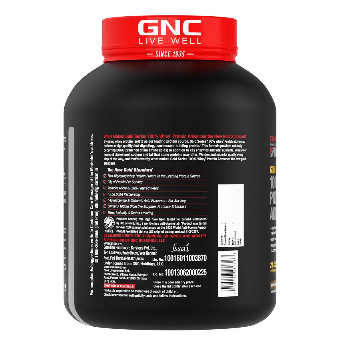 GNC AMP Gold Series 100% Whey Protein Advanced - Image 26