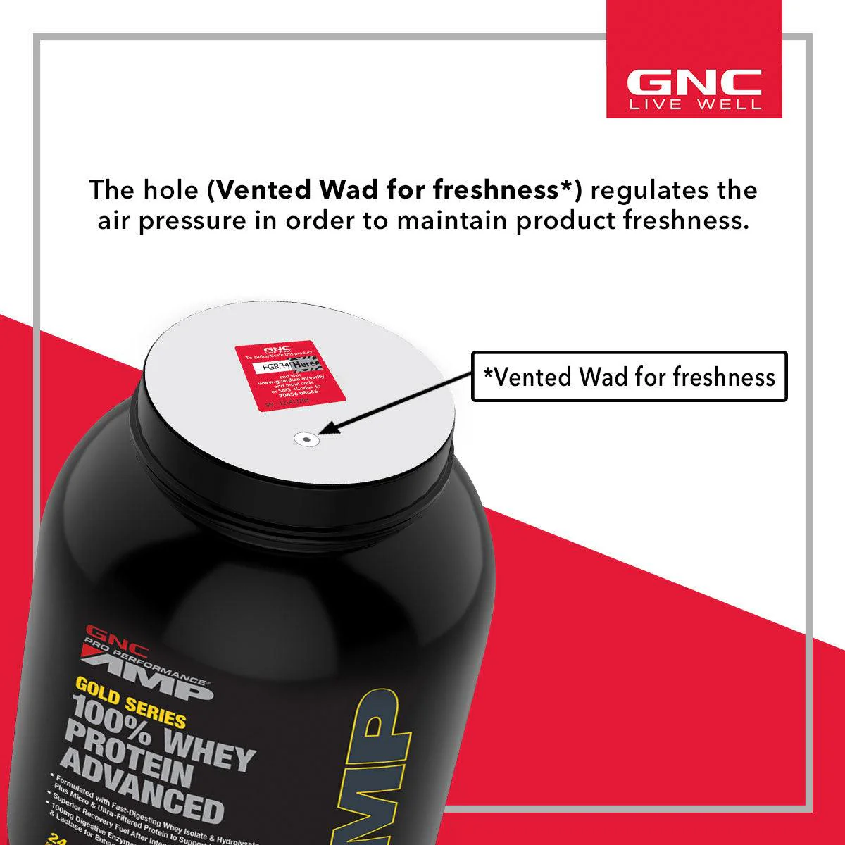 GNC AMP Gold Series 100% Whey Protein Advanced - Image 8