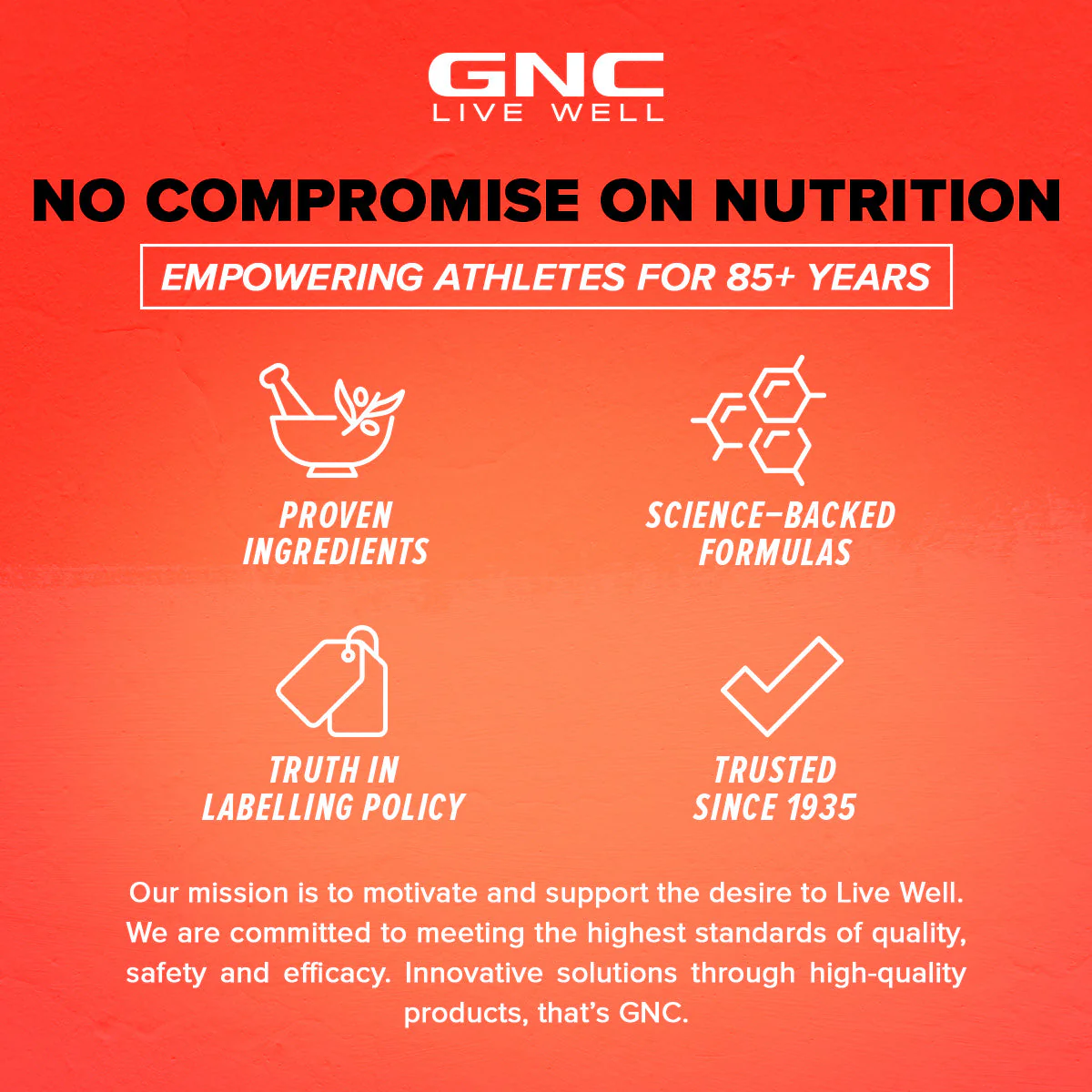 GNC AMP Gold Series Ultra Rush - Clearance Sale| Expiry - 2025-09-30 - Image 6
