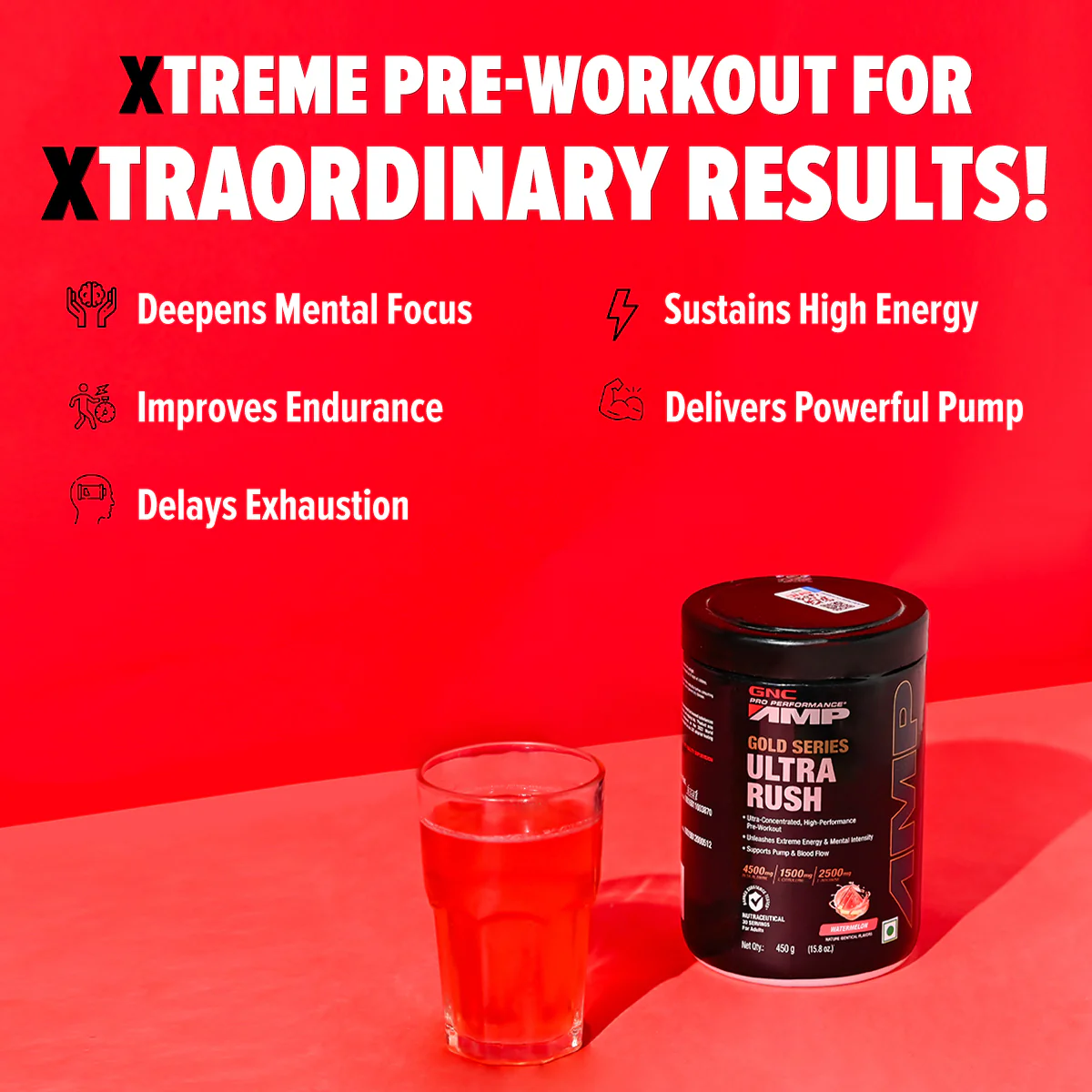 GNC AMP Gold Series Ultra Rush - Image 21