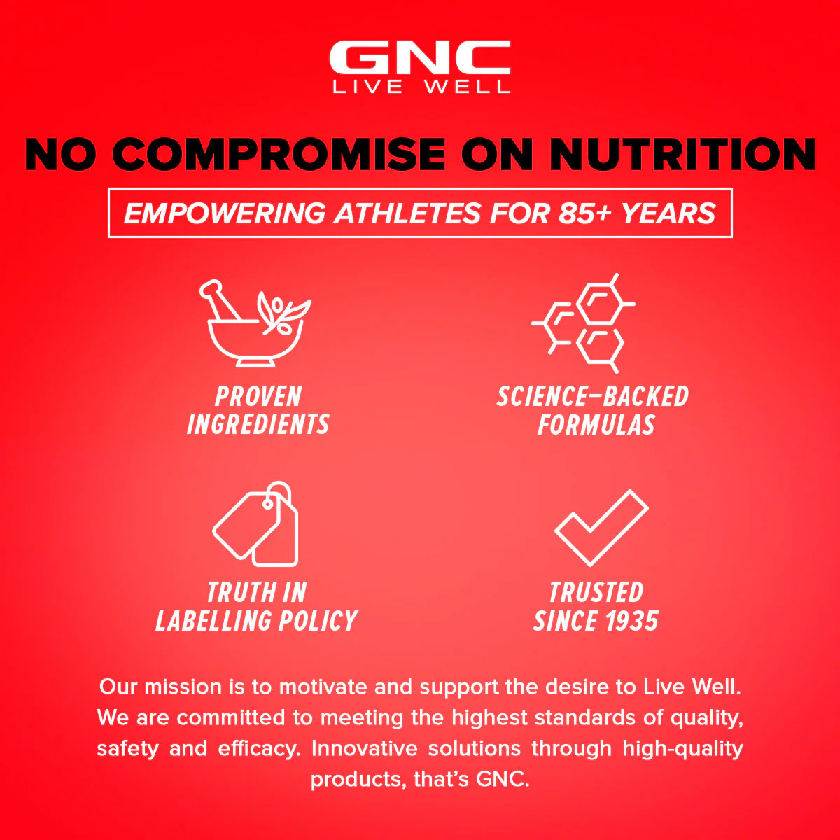 GNC AMP Gold Series Ultra Rush - Clearance Sale| Expiry - 2025-07-31 - Image 6