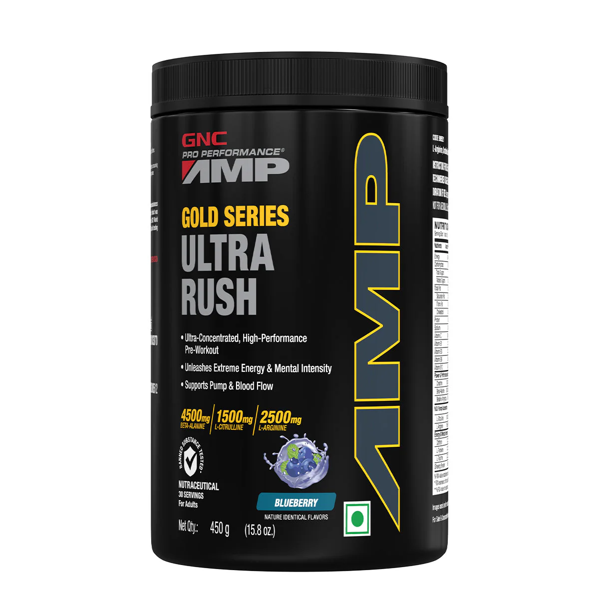 GNC AMP Gold Series Ultra Rush| Expiry - 2025-06-31