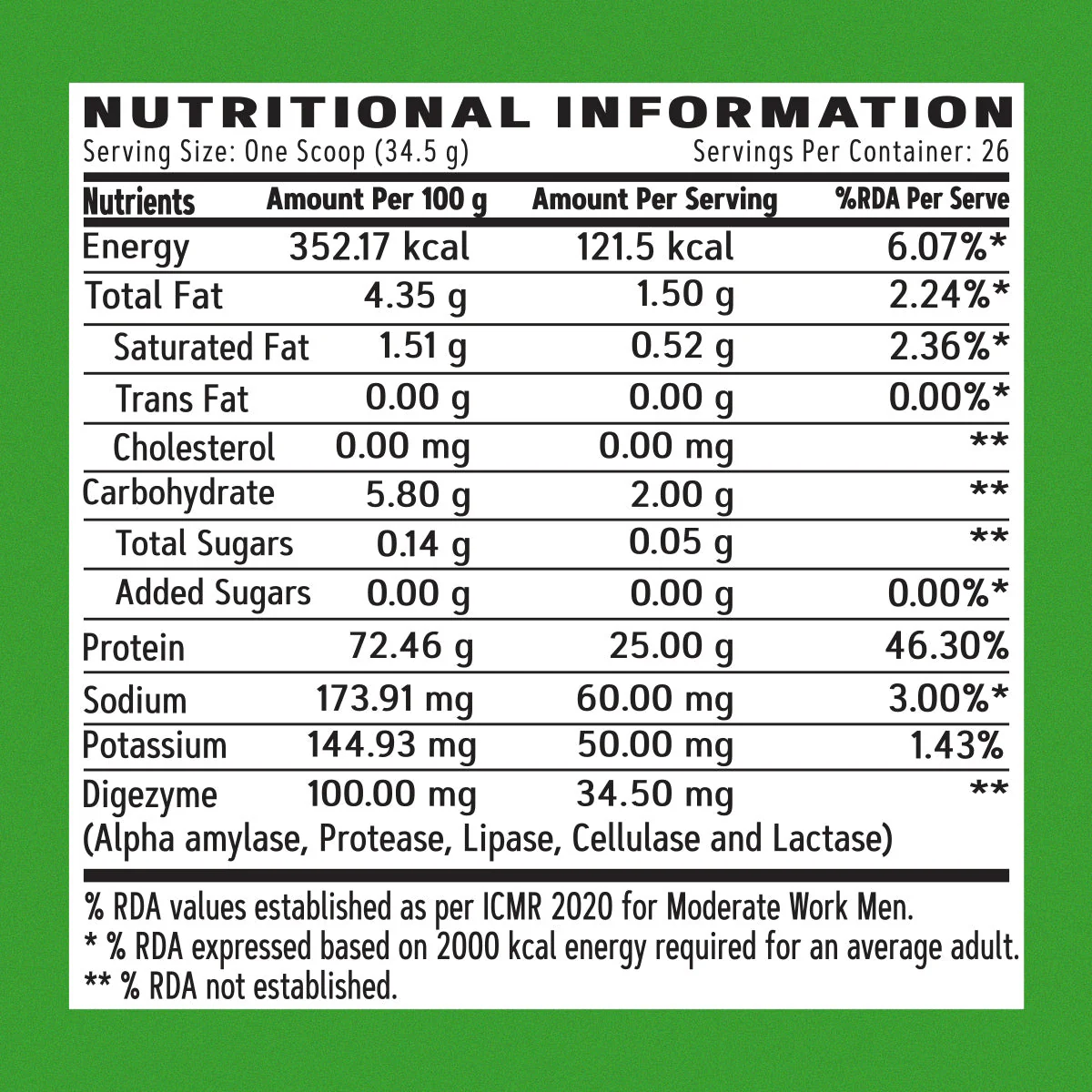GNC AMP Plant Isolate - Image 4