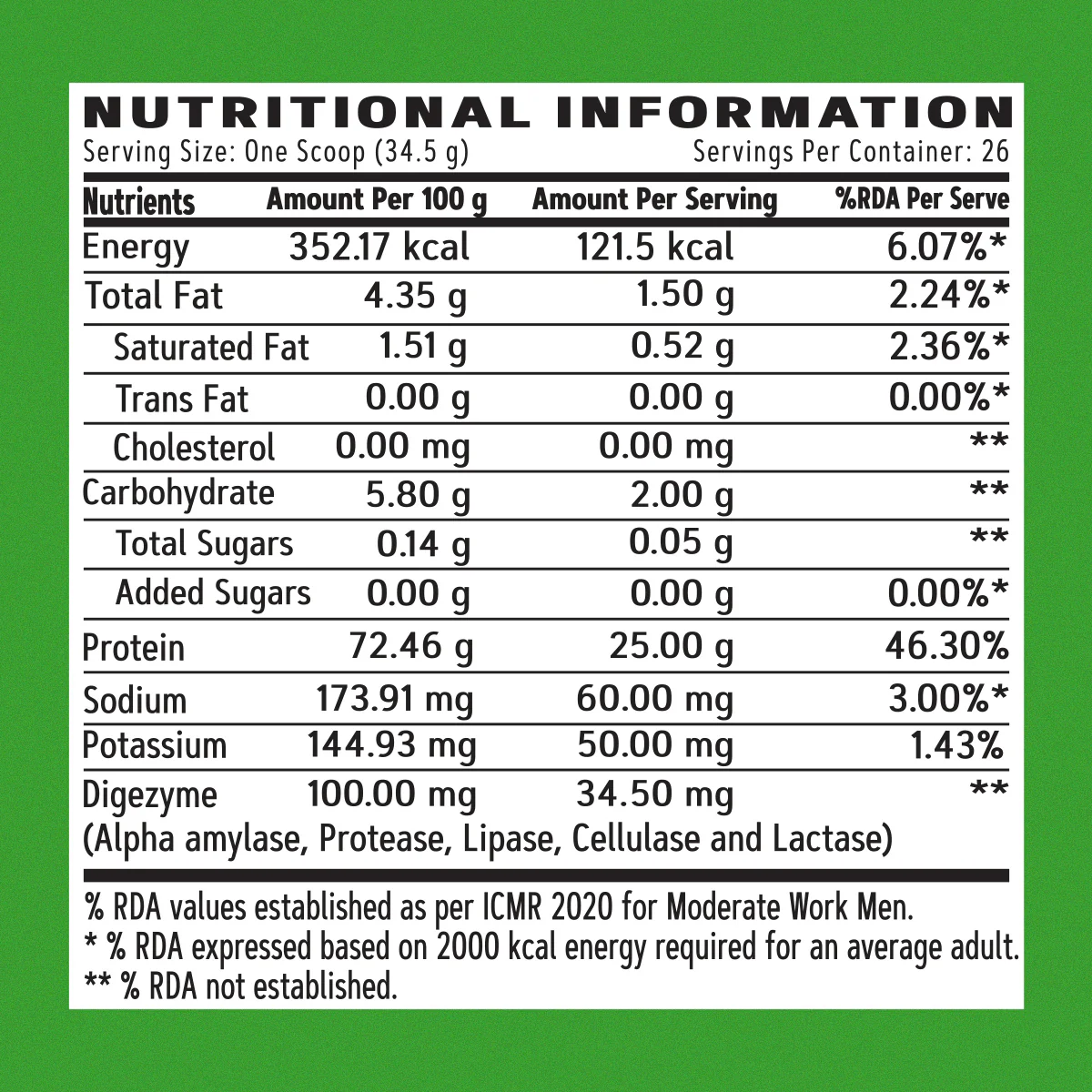 GNC AMP Plant Isolate - Image 4