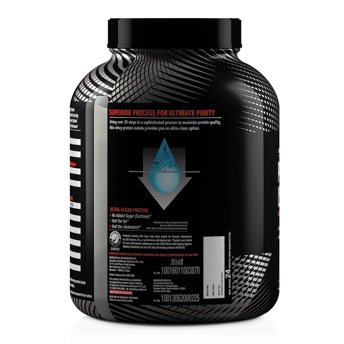GNC AMP Pure Isolate 2KG| Expiry - 2024-04-30 - Image 2