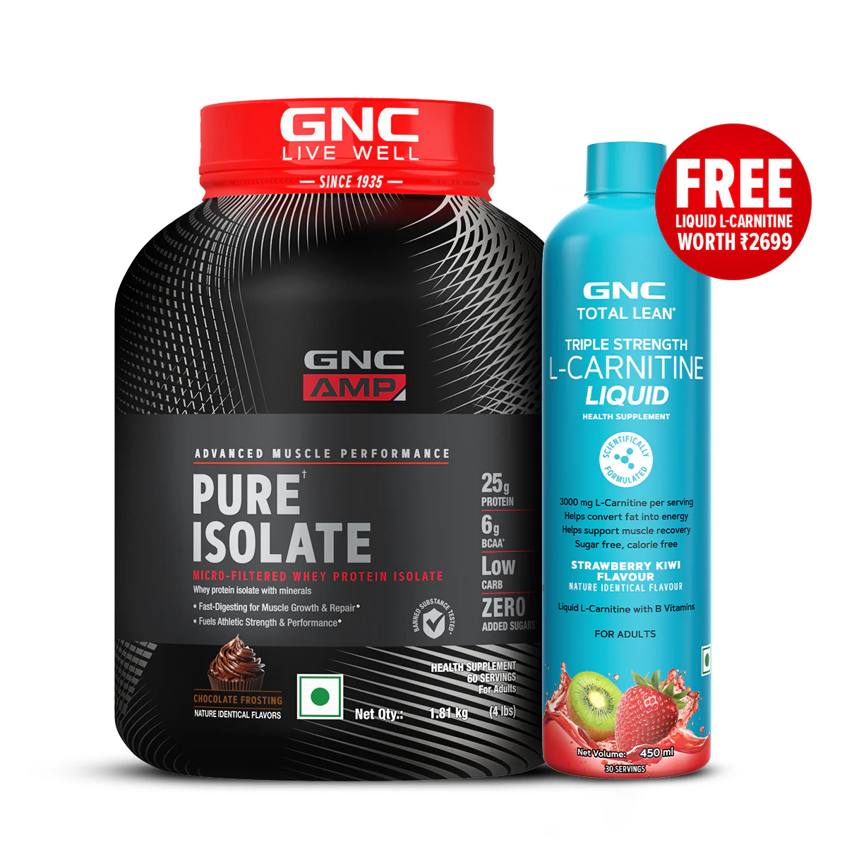 GNC AMP Pure Isolate (Low/Zero Carb) - Image 26