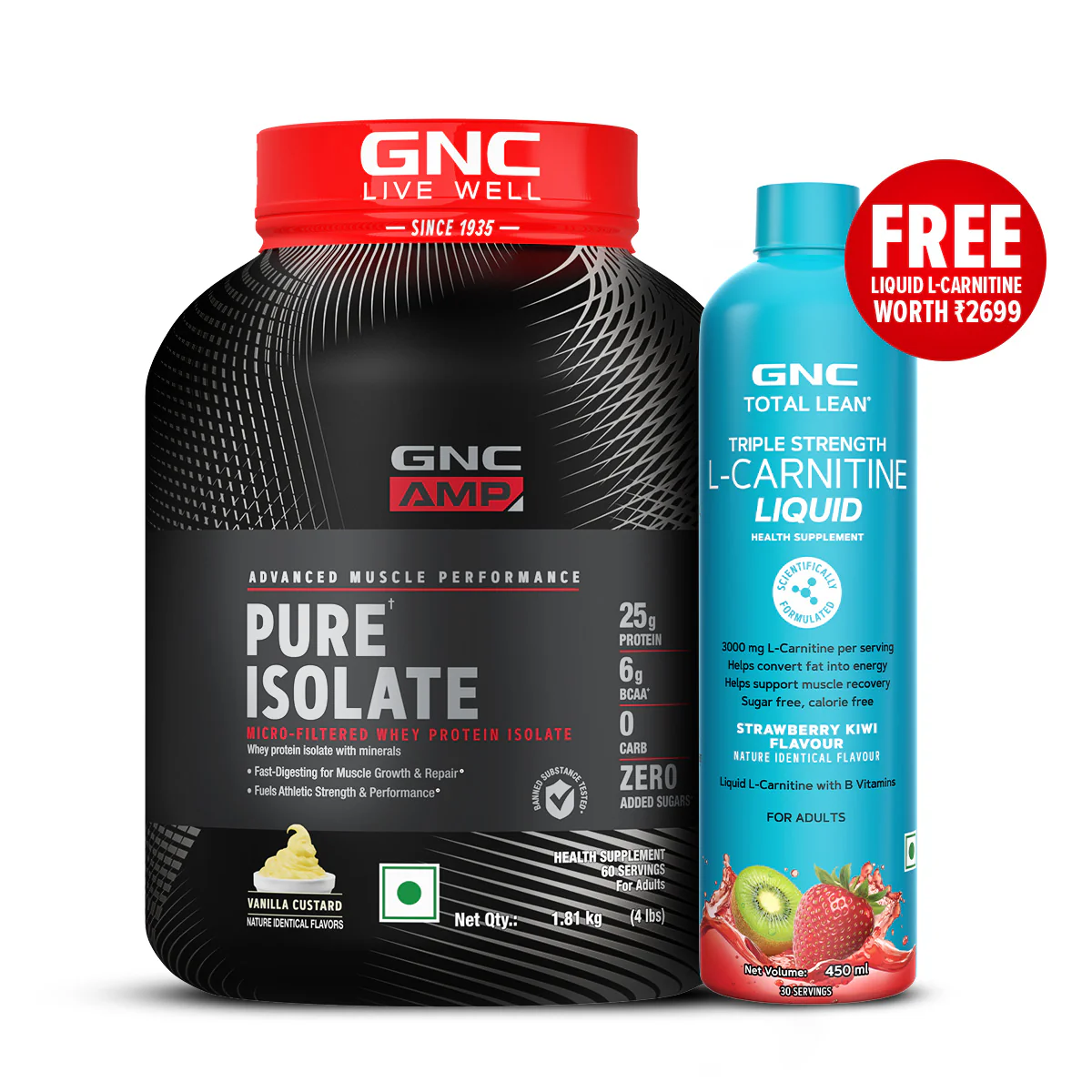 GNC AMP Pure Isolate (Low/Zero Carb) - Image 27