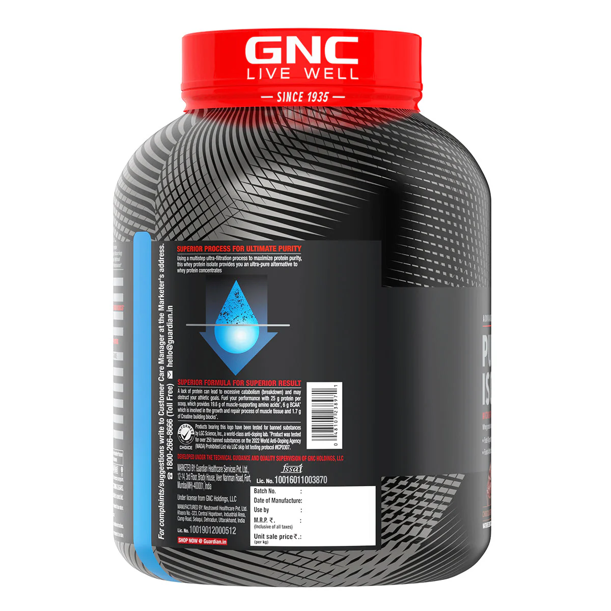 GNC AMP Pure Isolate (Low/Zero Carb) (Clearance Sale) | Expiry - 2025-12-31 - Image 31