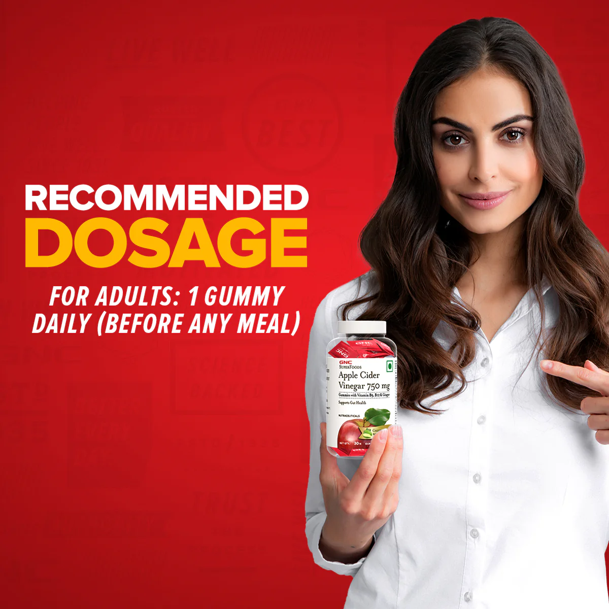 GNC Apple Cider Vinegar - Clearance | Expiry - 2026-04-30 - Image 6