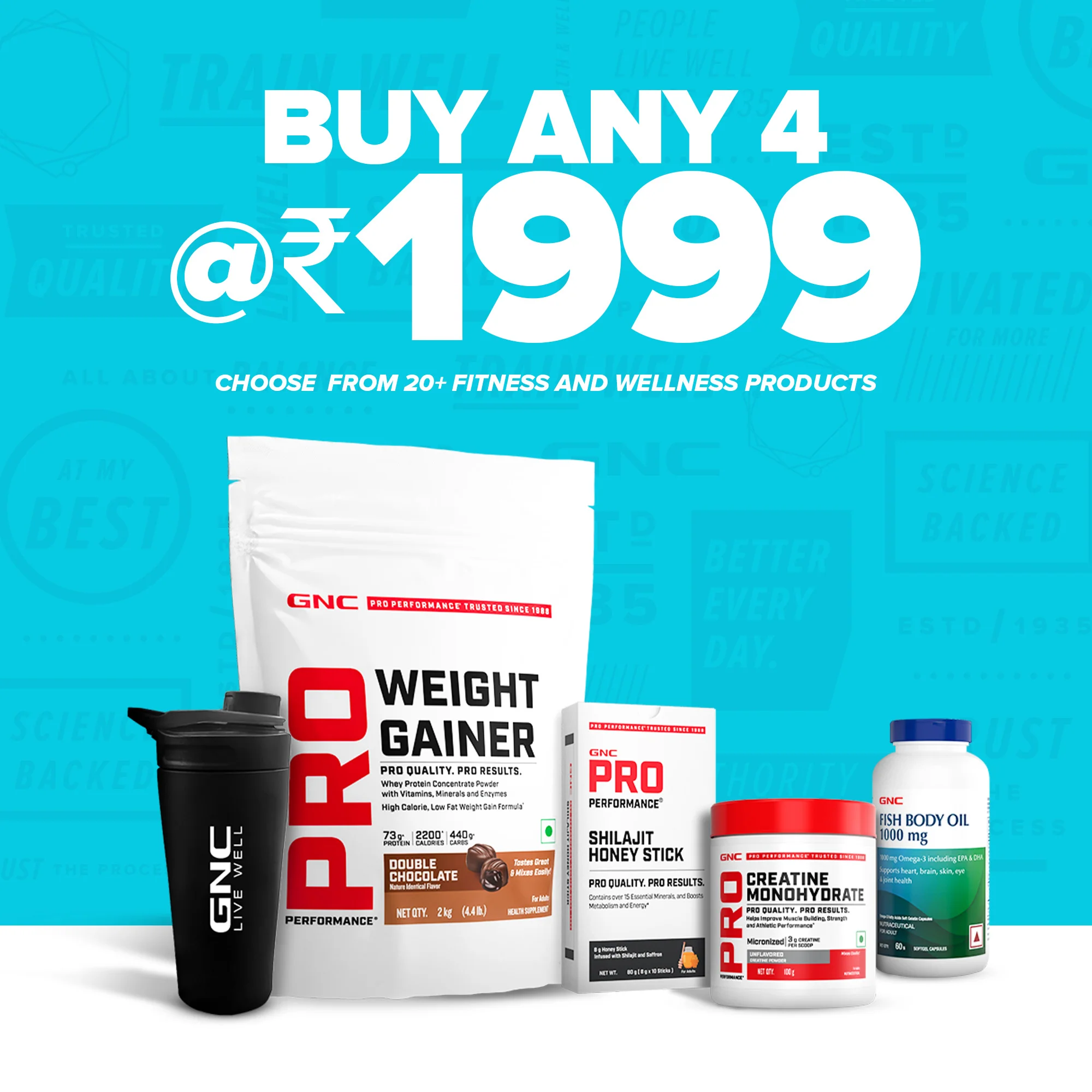 GNC - Buy 3 for ₹ 1999 - Image 2