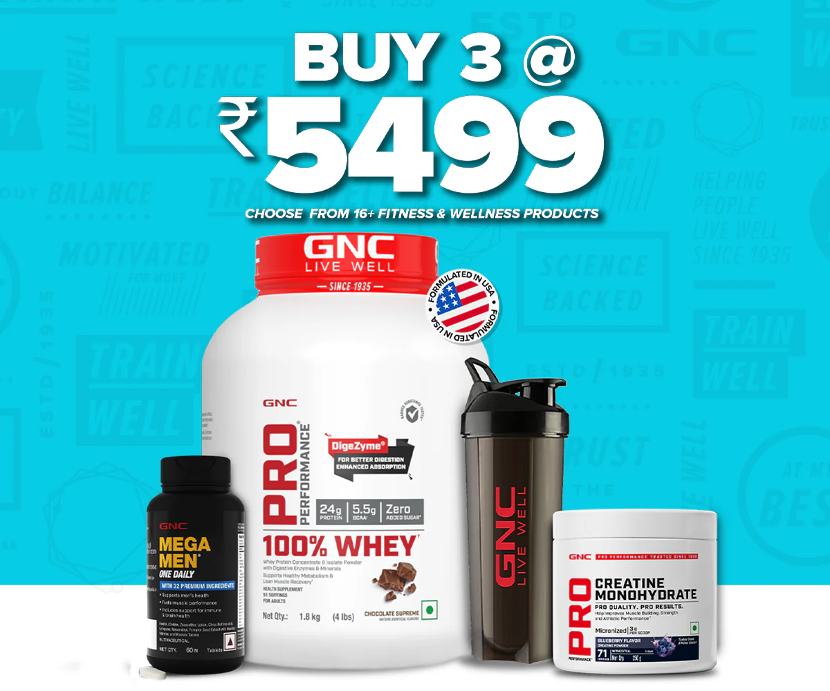 GNC - Buy 3 for ₹ 5299 - Image 3