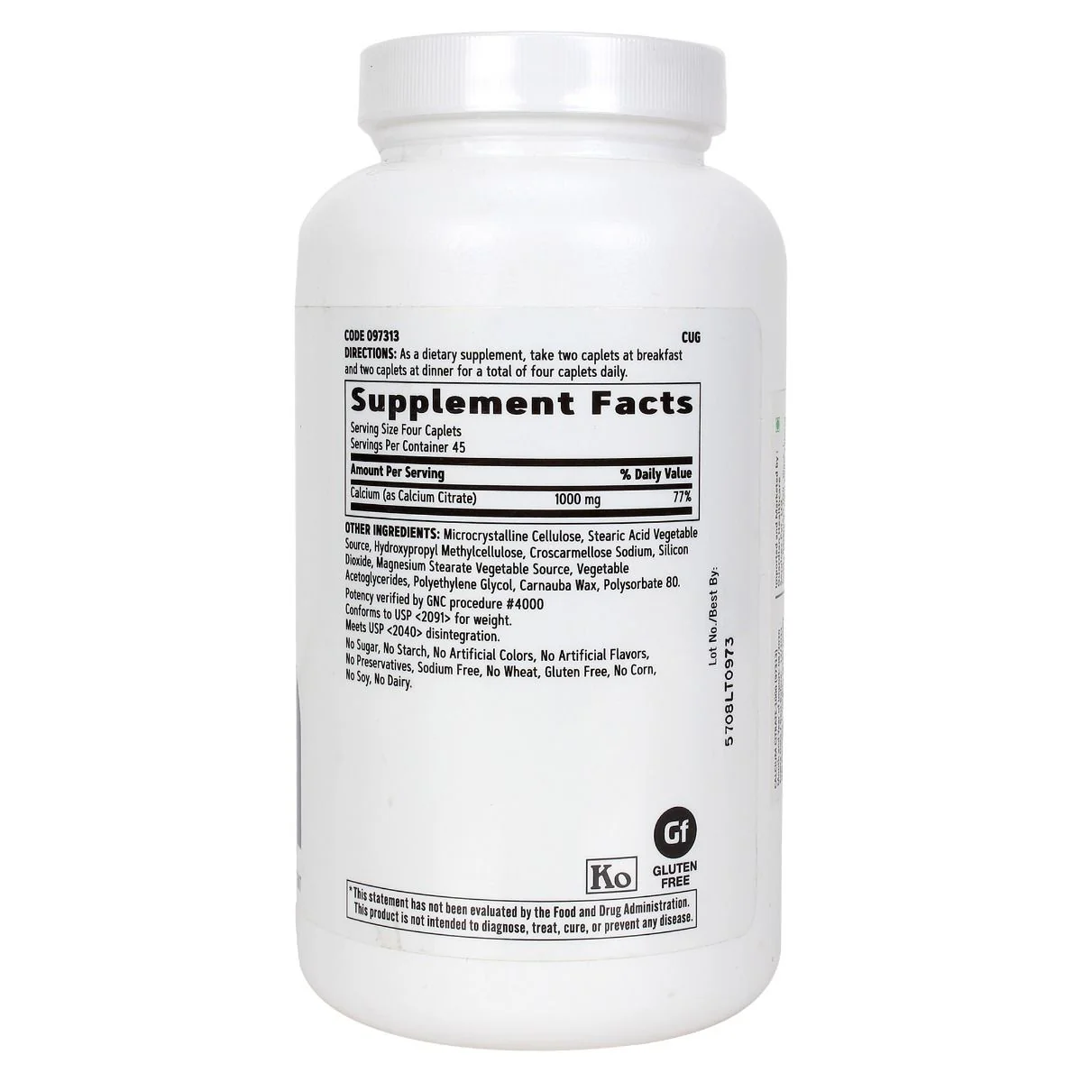 GNC Calcium Citrate 1000mg - Most Absorbable Form of Calcium for Stronger Bones - Image 4