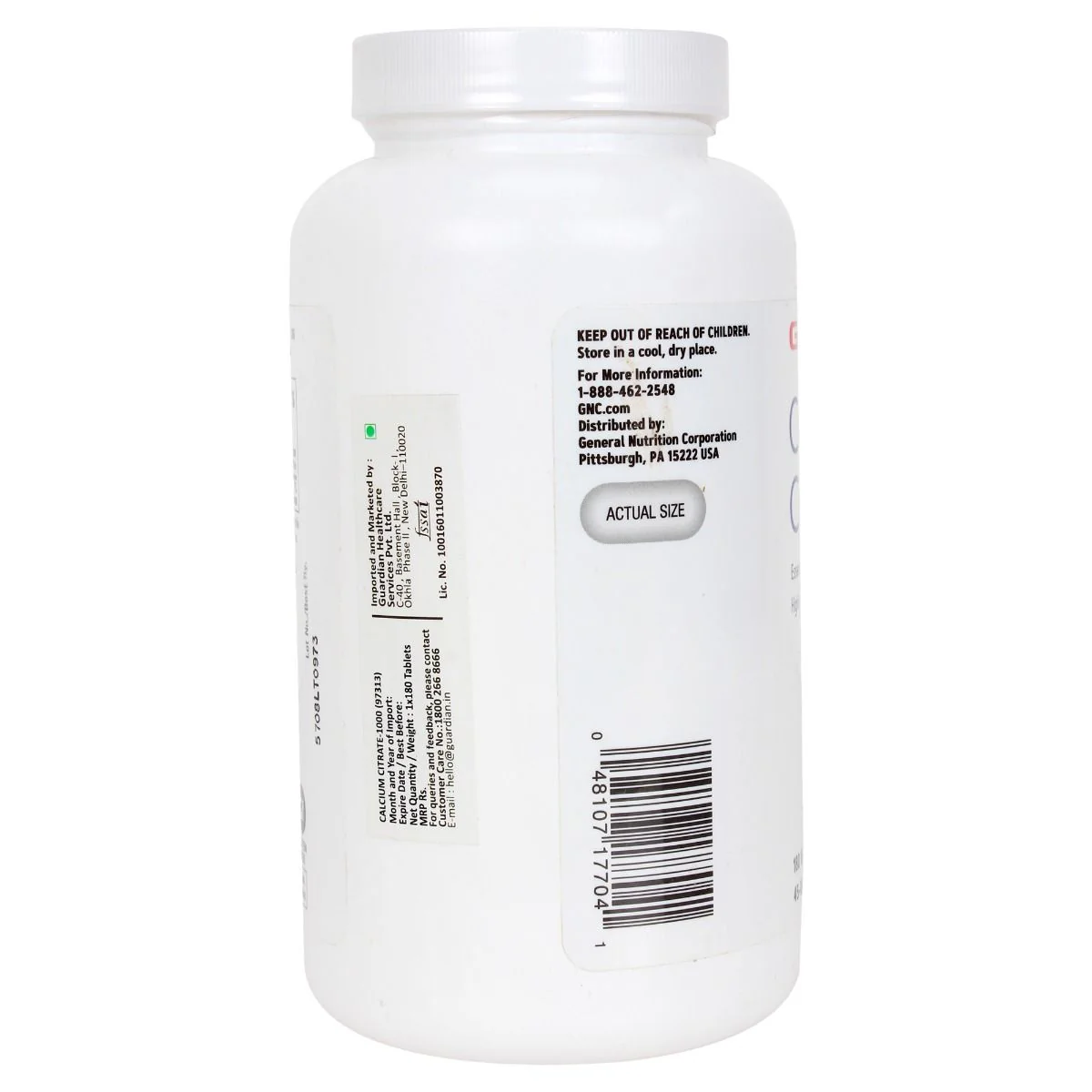 GNC Calcium Citrate 1000mg - Most Absorbable Form of Calcium for Stronger Bones - Image 6