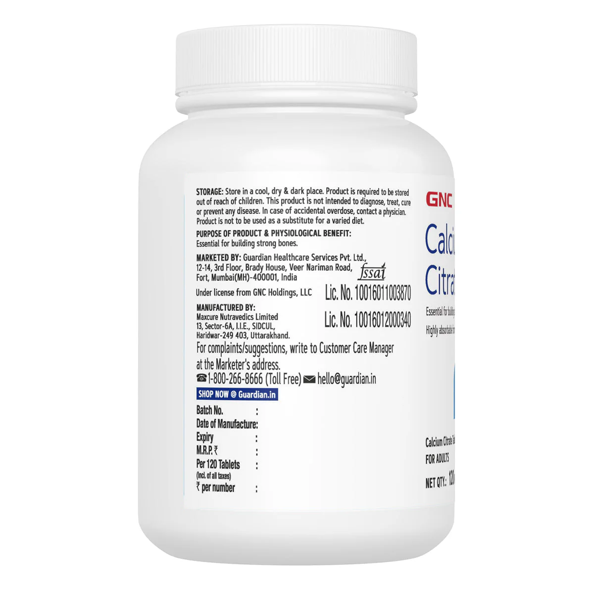Calcium Citrate 1000mg - Image 5