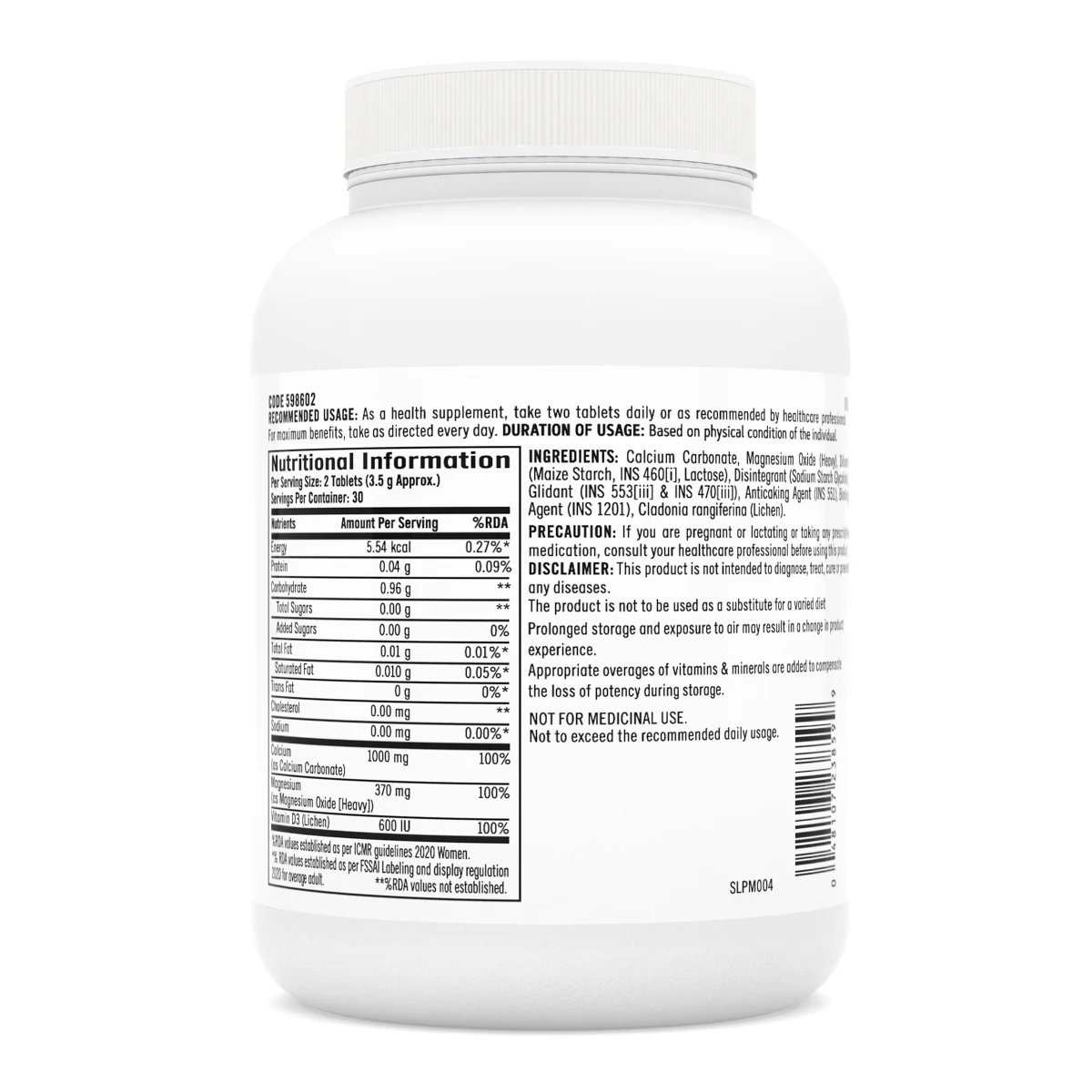 GNC Calcium Plus 1000mg with Magnesium and Vitamin D3 - Image 9
