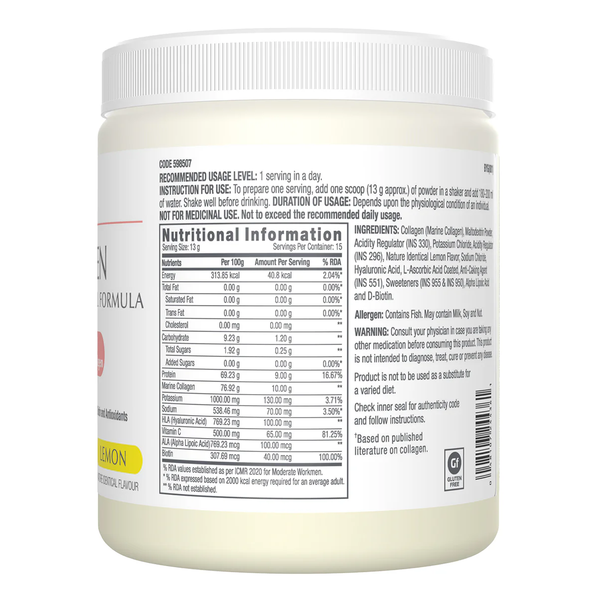 GNC Marine Collagen Powder - Image 19