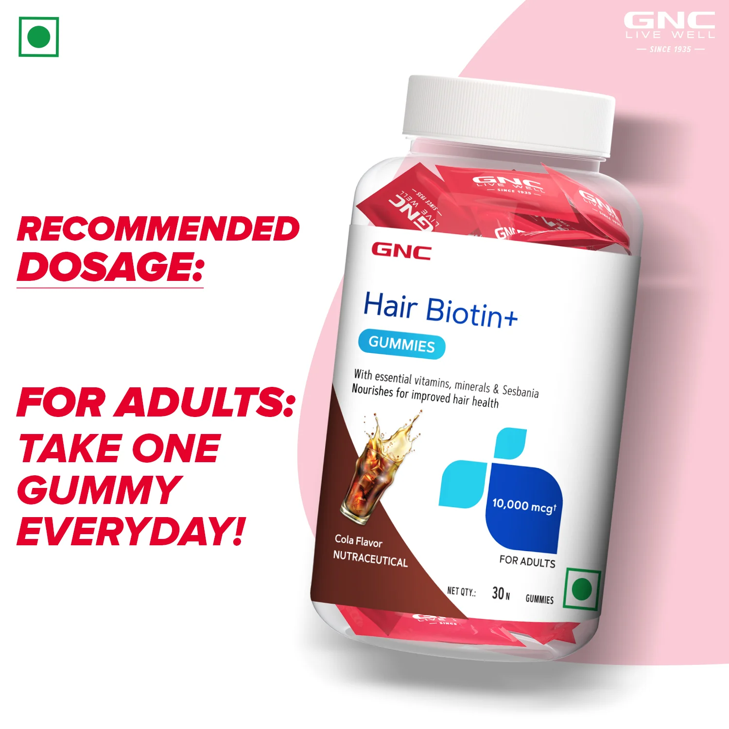 Hair Biotin+ Gummies - Image 4