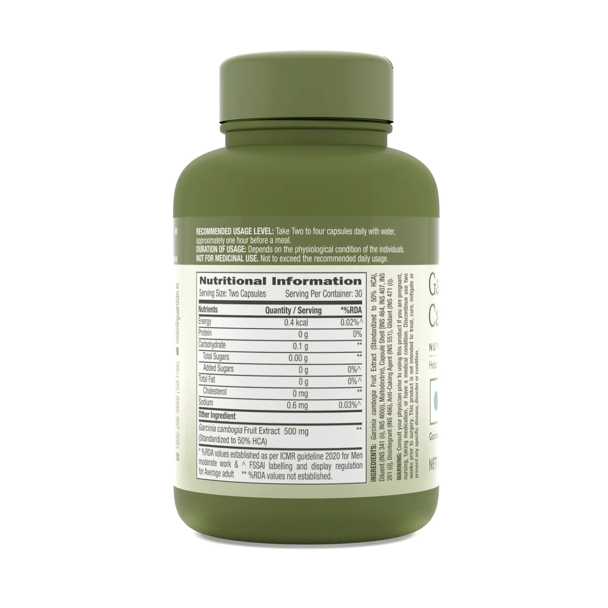 GNC Herbal Plus Garcinia Cambogia - Image 10