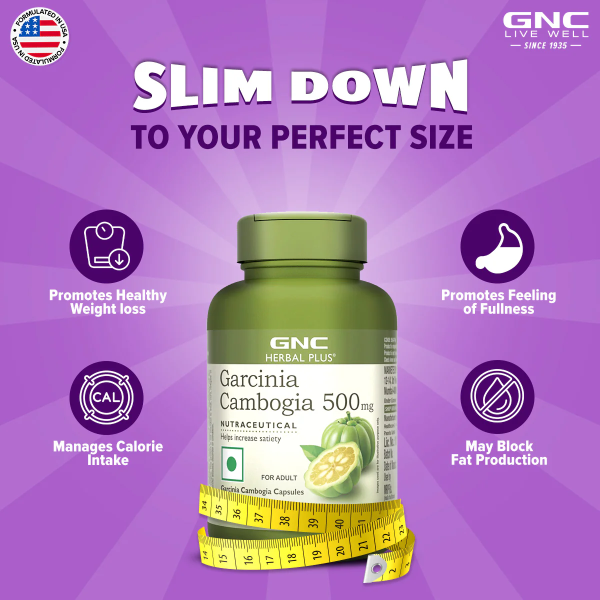 GNC Herbal Plus Garcinia Cambogia - Image 6