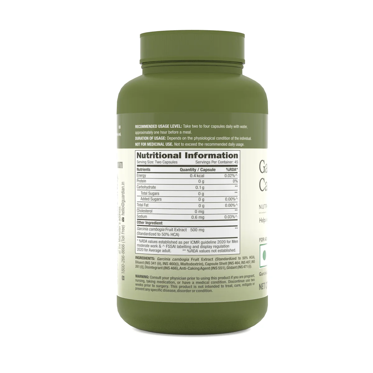 GNC Herbal Plus Garcinia Cambogia - Image 8
