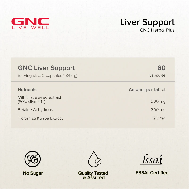 GNC Herbal Plus Liver Support - Image 8