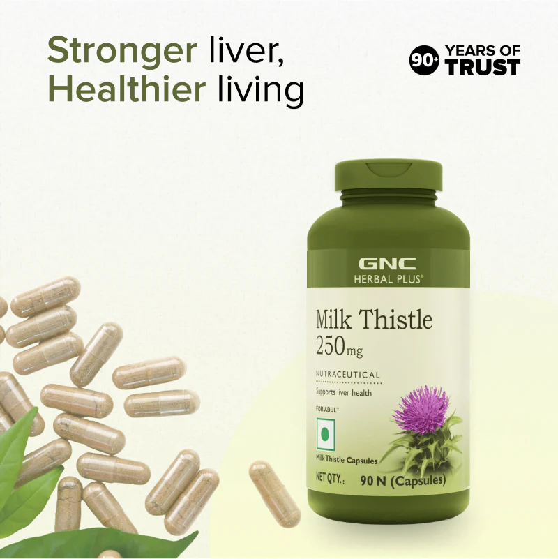 GNC Herbal Plus Milk Thistle - 250mg - Image 12
