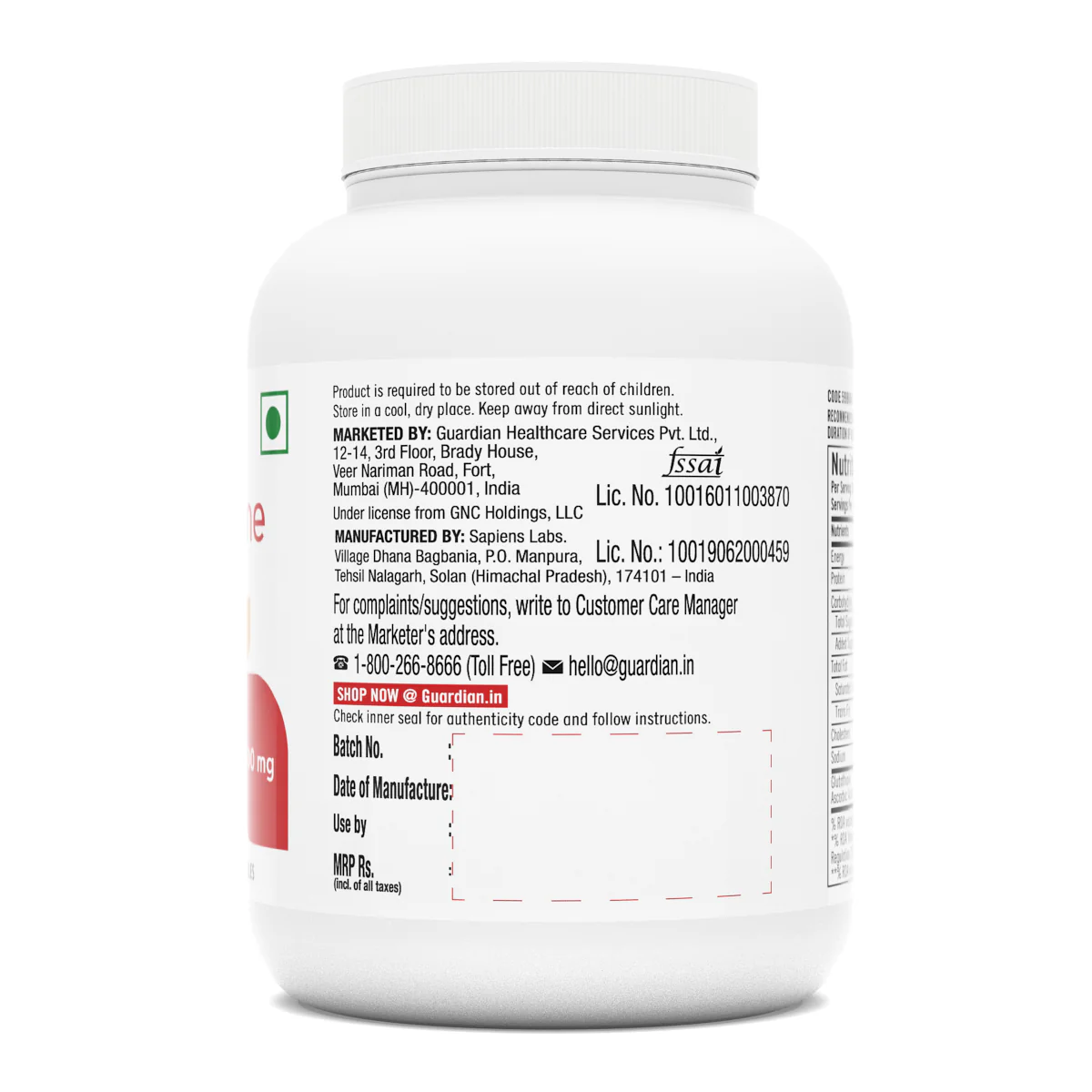 GNC L-Glutathione - Image 7