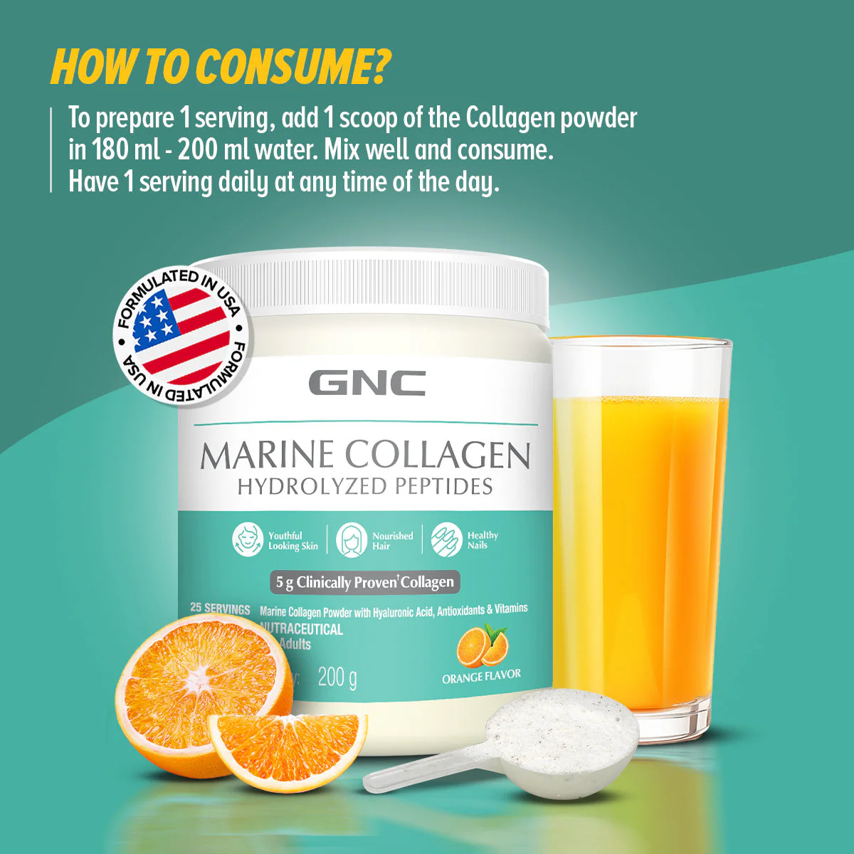GNC Marine Collagen Hydrolyzed Peptides - Image 6