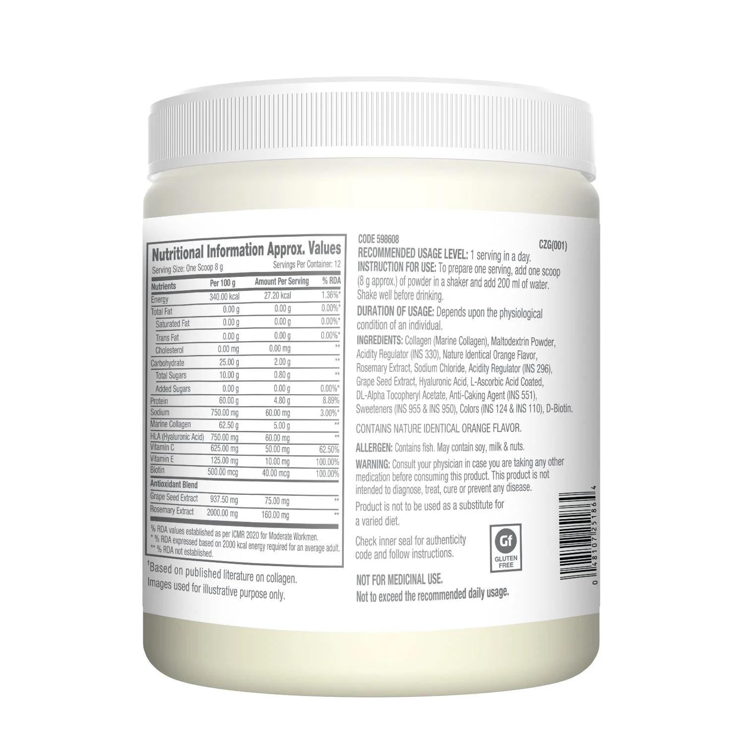 Marine Collagen Hydrolyzed Peptides - Image 8