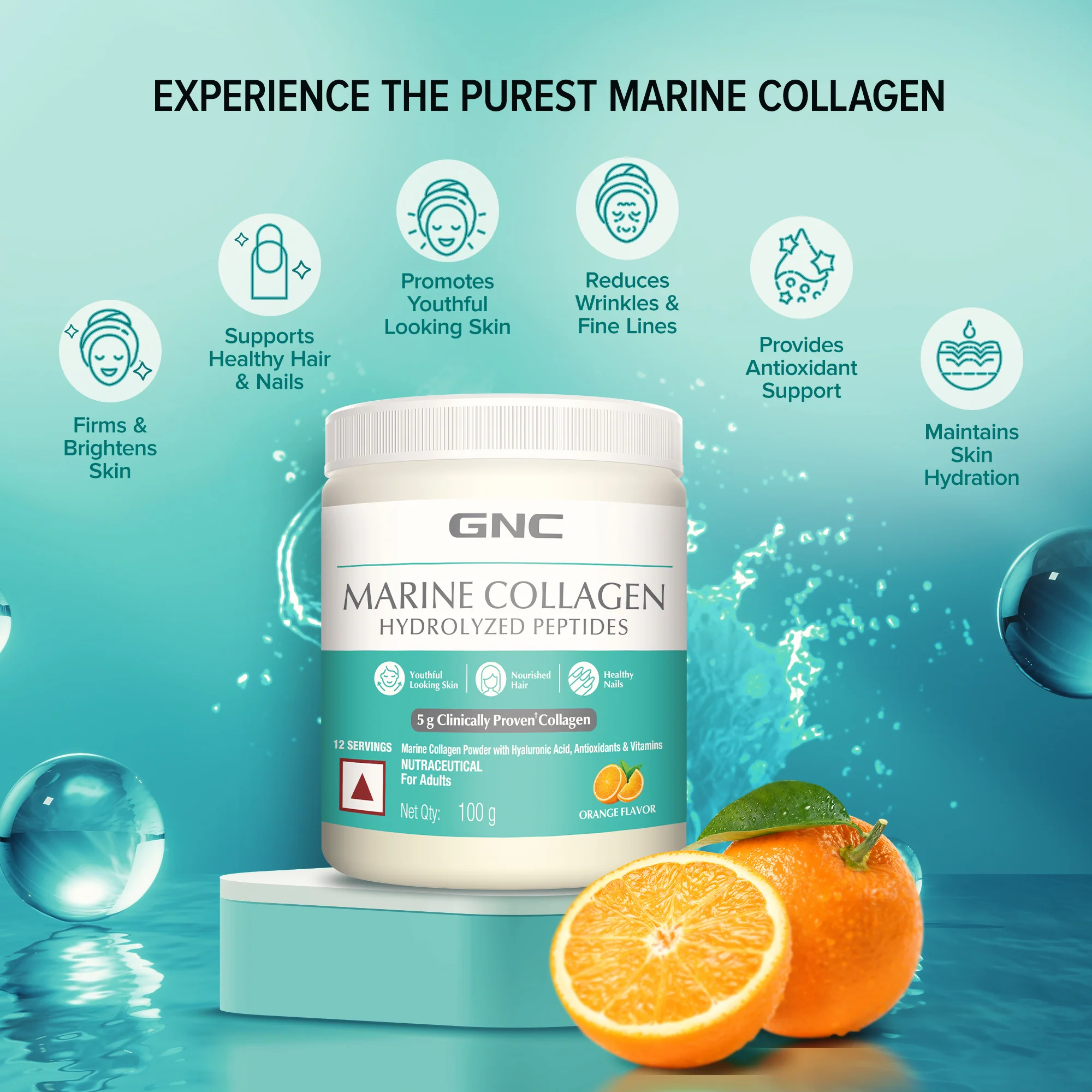 GNC Marine Collagen Hydrolyzed Peptides - Image 12
