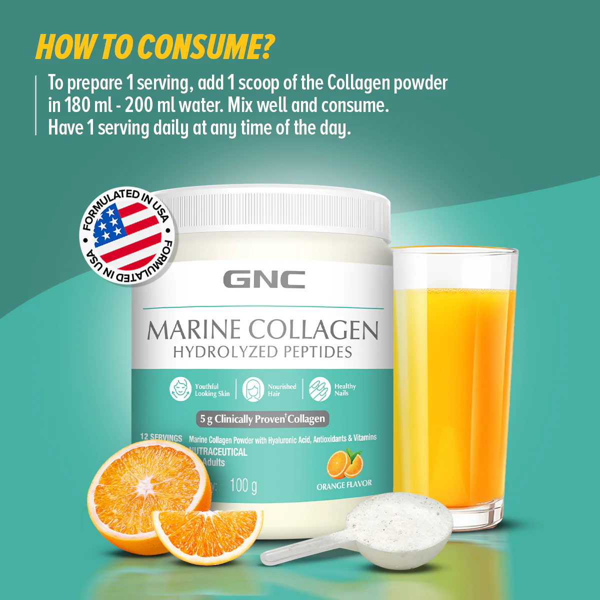 GNC Marine Collagen Hydrolyzed Peptides - Image 16