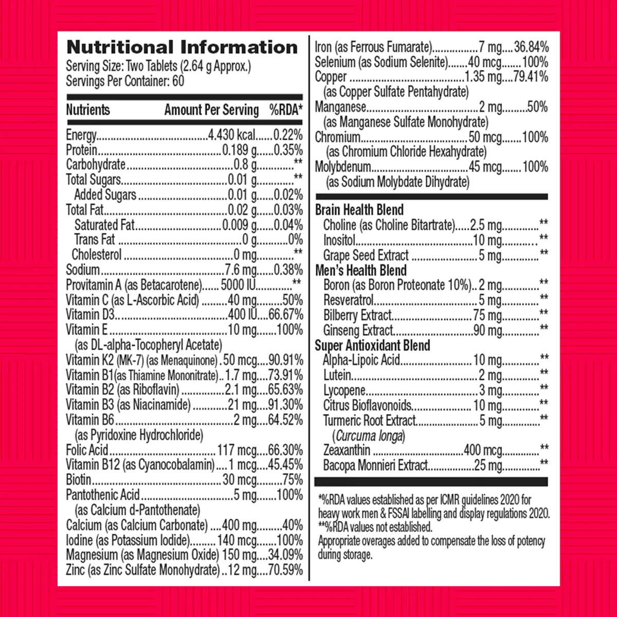 GNC Mega Men 50 Plus Multivitamin - Image 5